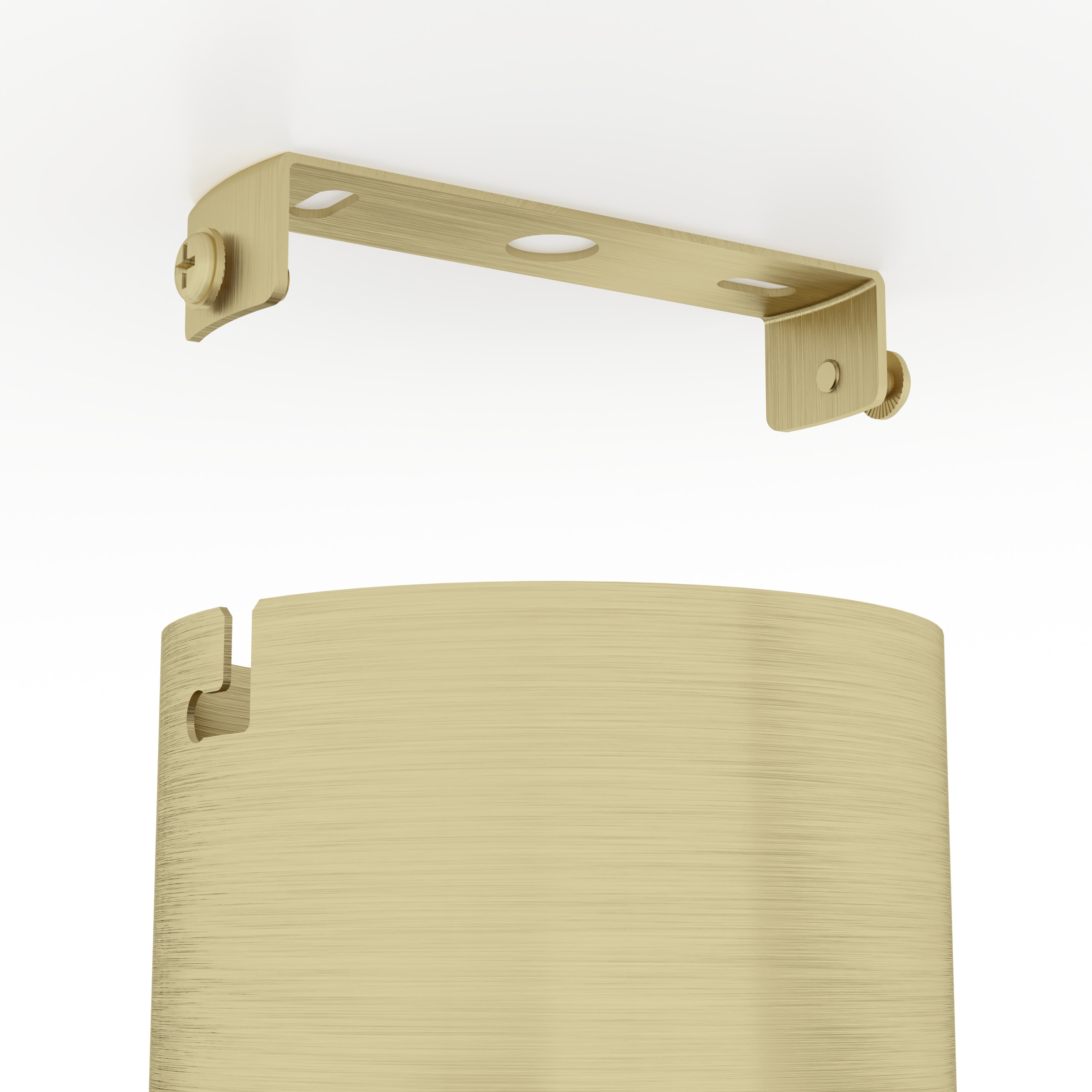 EGLO Deckenleuchte »AIETA Deckenlampe - Stahl, Kunststoff - LED - 12W - IP20« LED-Modul 1 Stk. Warmweiß Wohzimmerlampe, Esszimmerlampe, Flur, Schlafzimmer, L72 x B13 x H8 cm