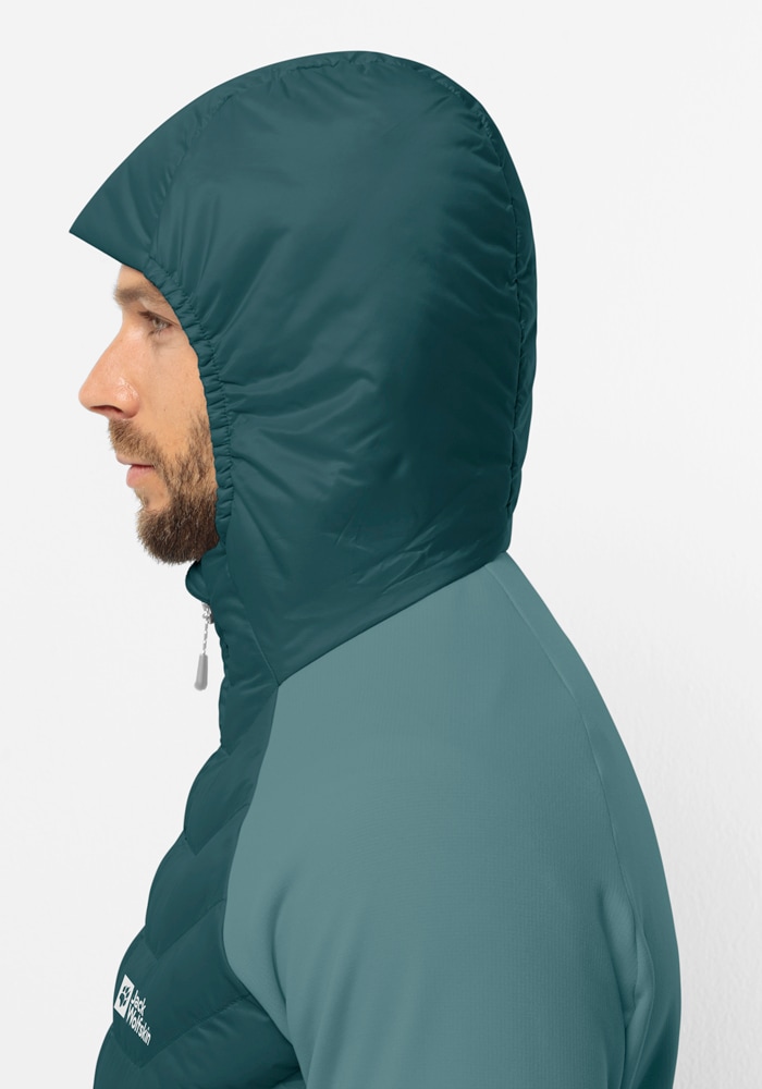 Jack Wolfskin Hybridjacke »ROUTEBURN PRO HYBRID M«, mit Kapuze