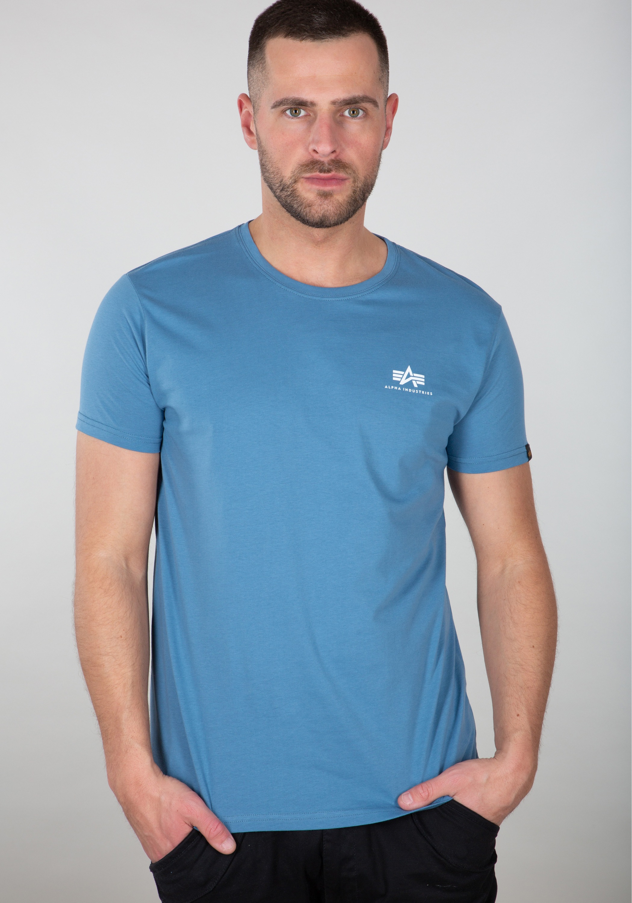 Alpha Industries T-Shirt »Alpha Industries Men - T-Shirts Basic T-Shirt SL«