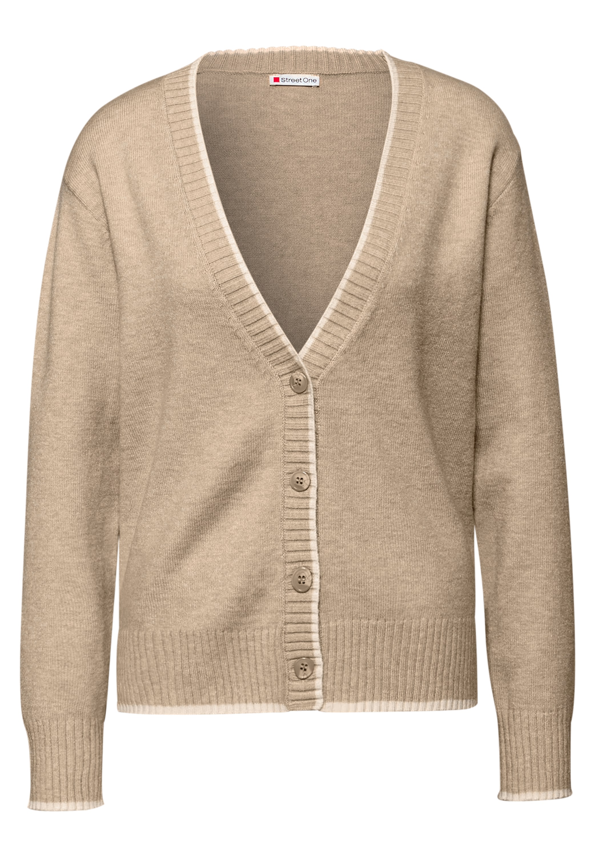 STREET ONE Cardigan mit V-Ausschnitt
