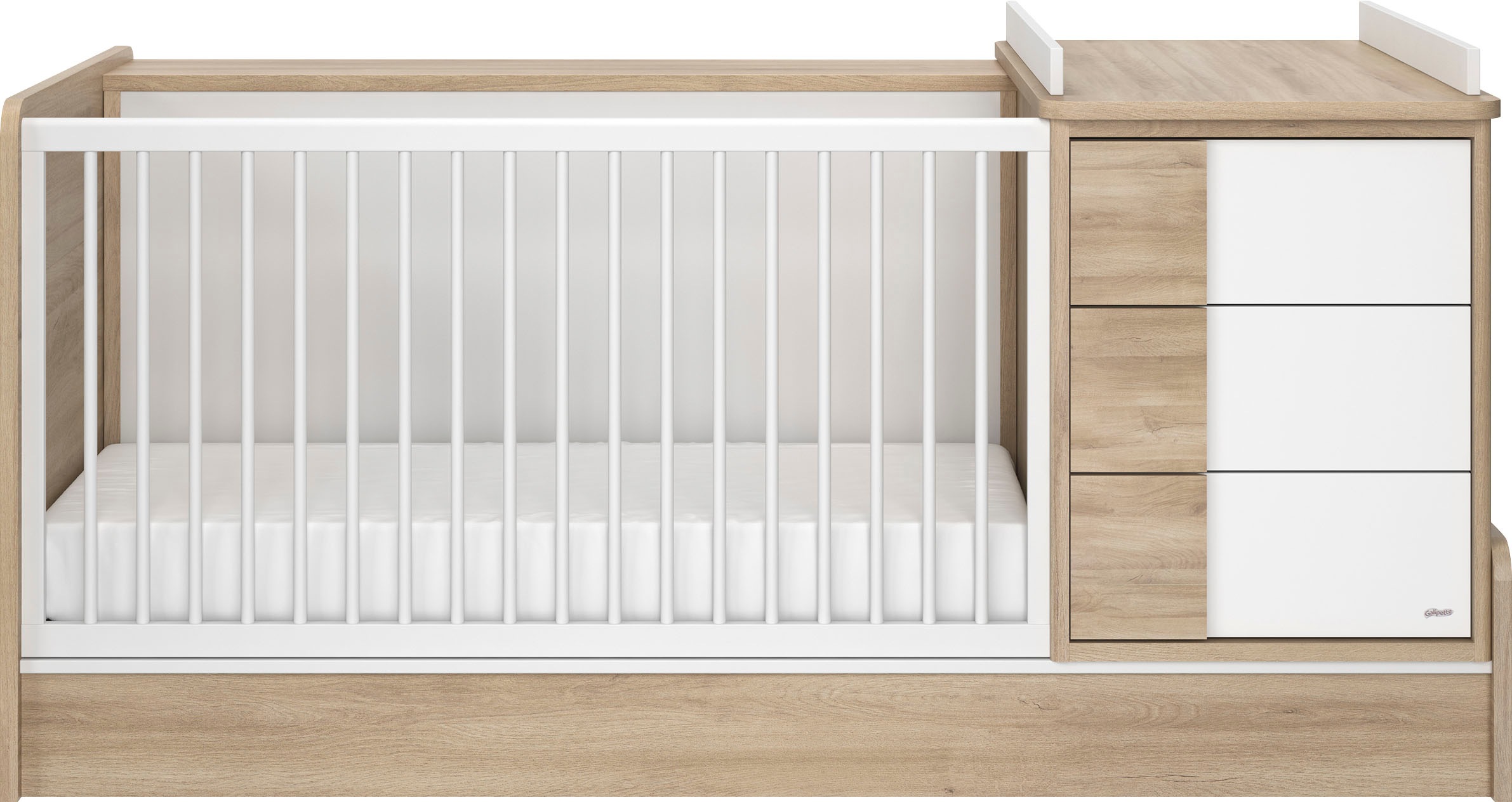 Galipette Babymöbel-Set "Sasha" 6 Stk. tlg. bestehend aus Schrank, Bett, Re günstig online kaufen