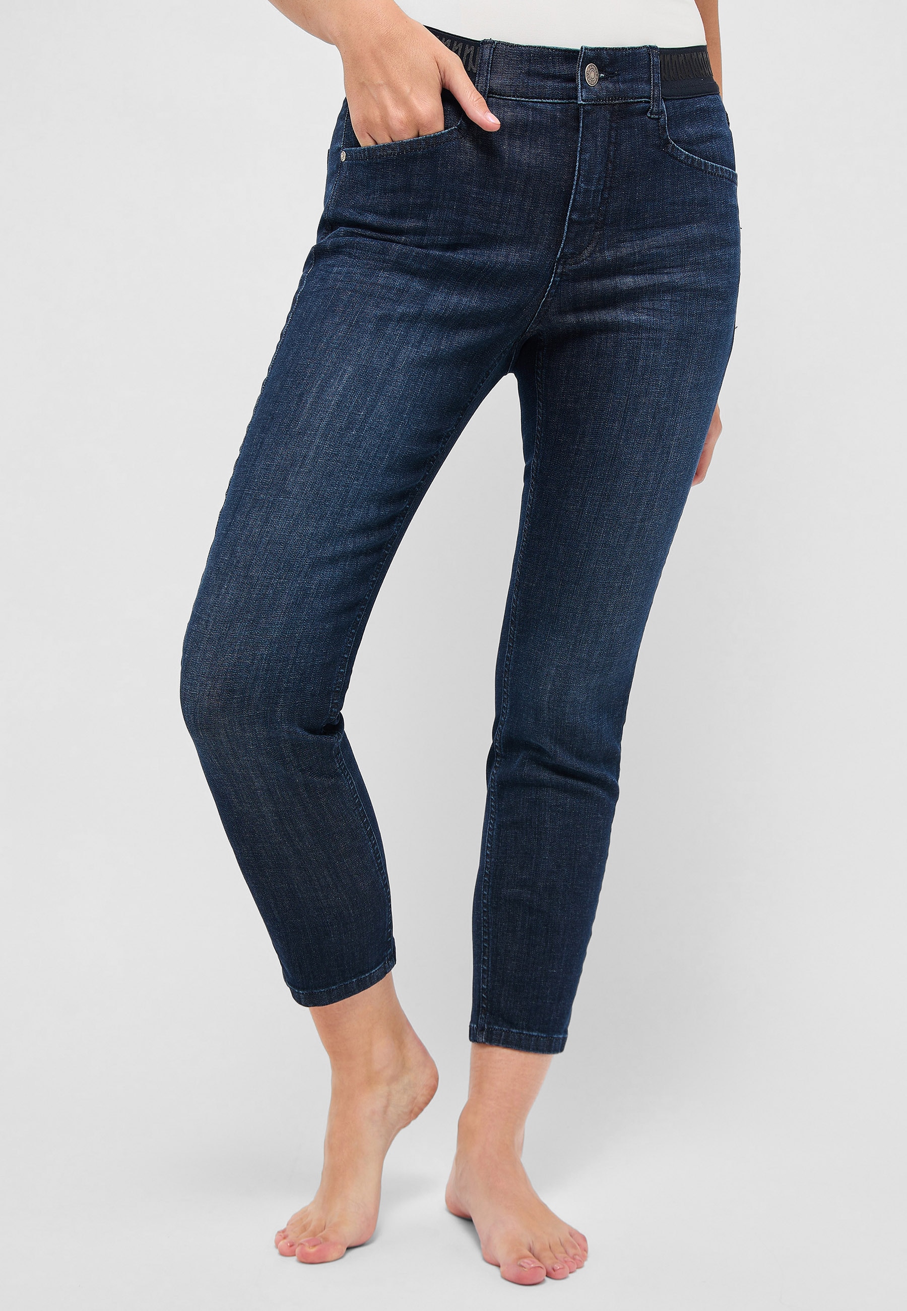 ANGELS 7/8-Jeans "ORNELLA SPORTY", mit weichem Stretchbund günstig online kaufen