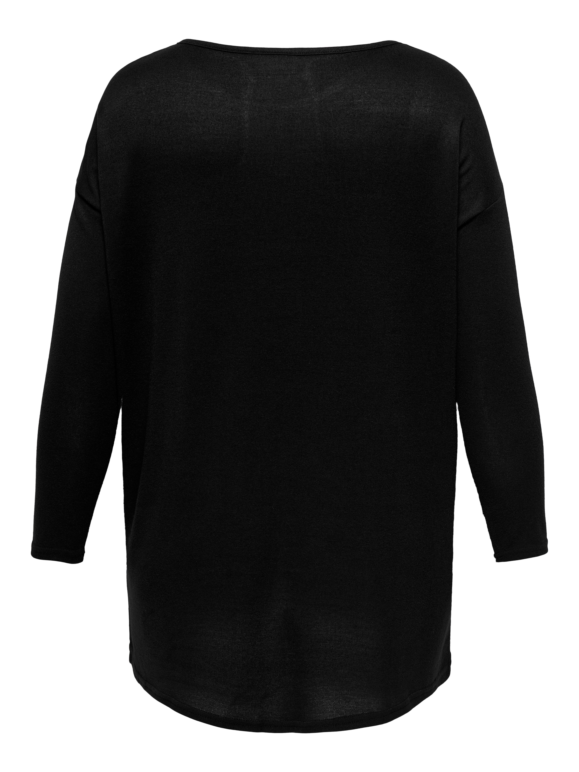 ONLY CARMAKOMA Langarmshirt "CARMALBA LS LONG TOP JRS" günstig online kaufen