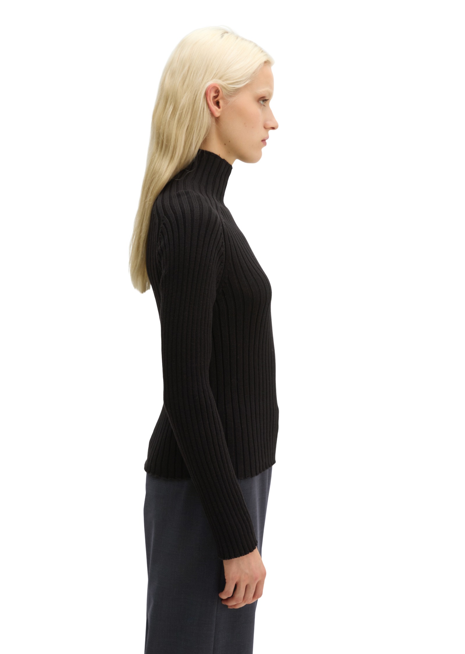 Marc O'Polo Stehkragenpullover »aus Heavy Weight Cotton«