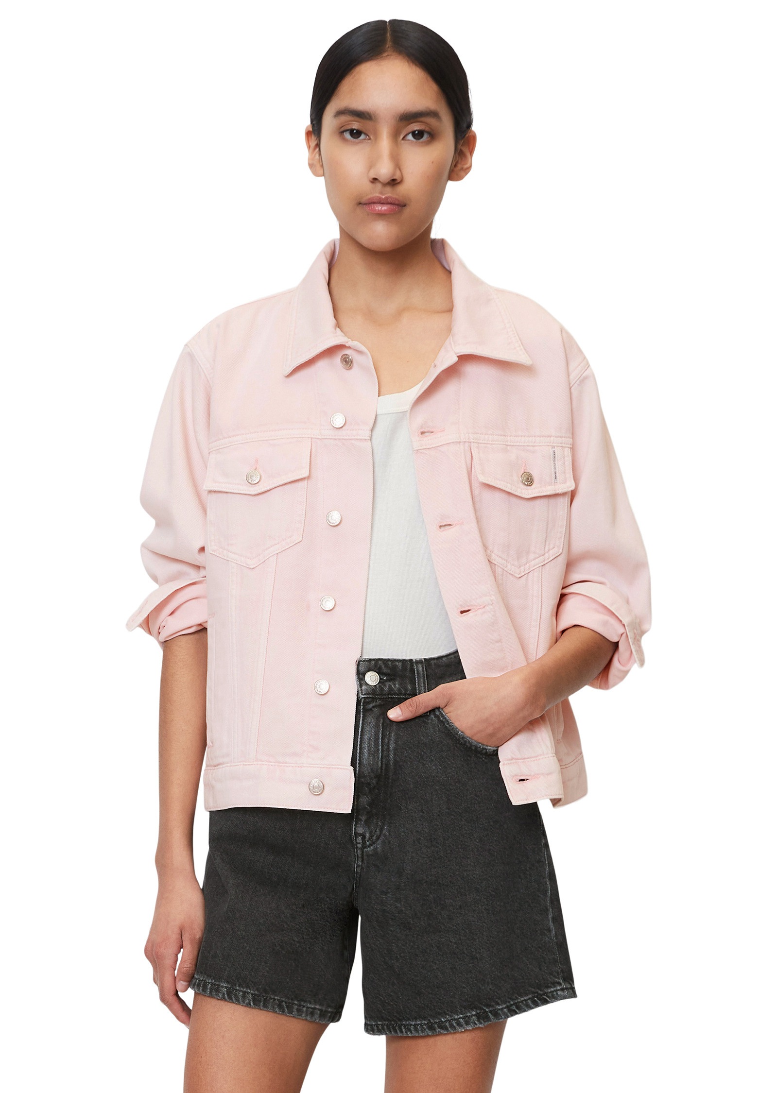 Marc O'Polo DENIM Jeansjacke »aus Organic Cotton«, ohne Kapuze