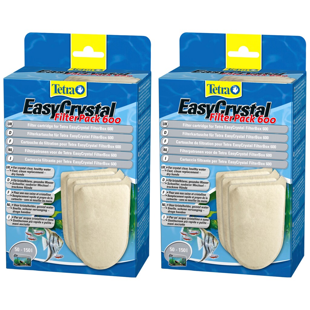 Tetra Ersatzfilter »Tetra Easy Crystal Filter Pack 600«