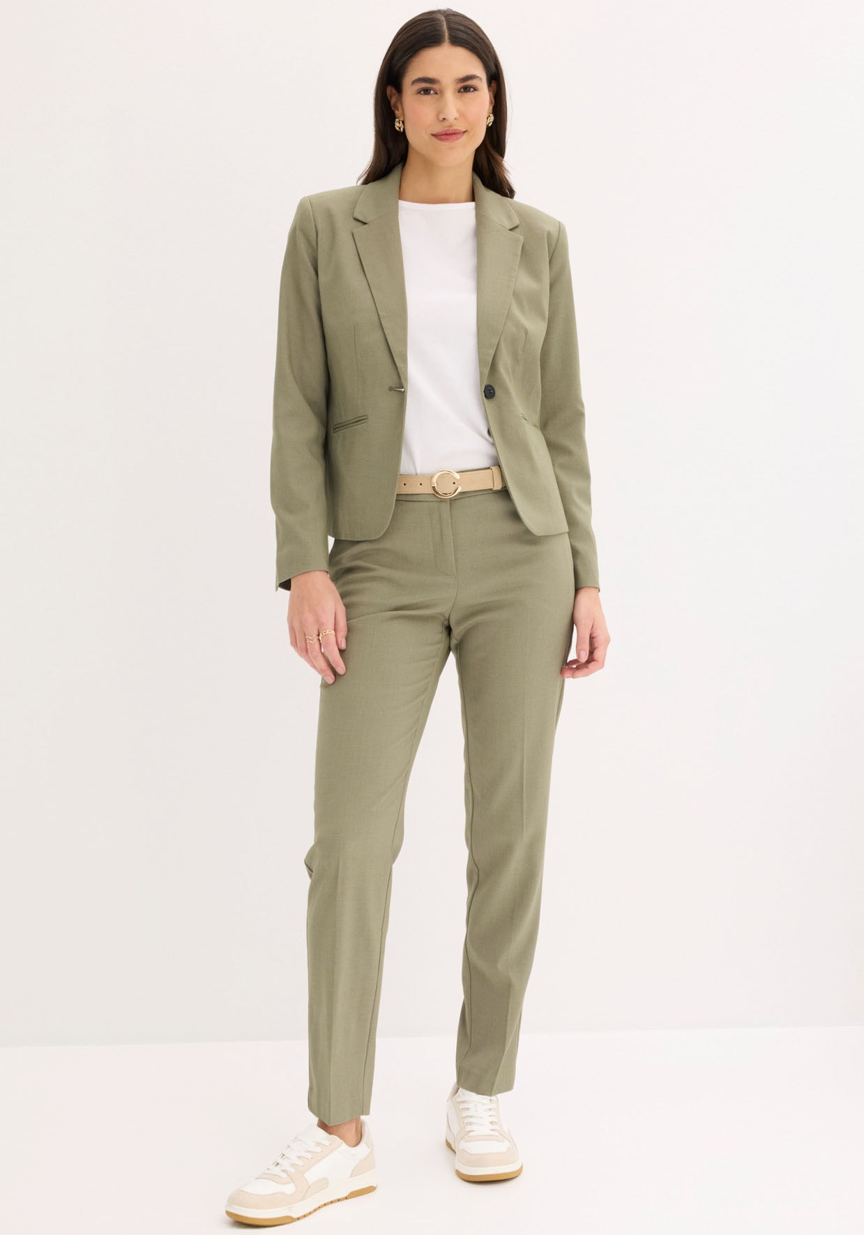 bonprix Jackenblazer »Blazer« für stilvollen Auftritt, schmale Passform, voll gefüttert