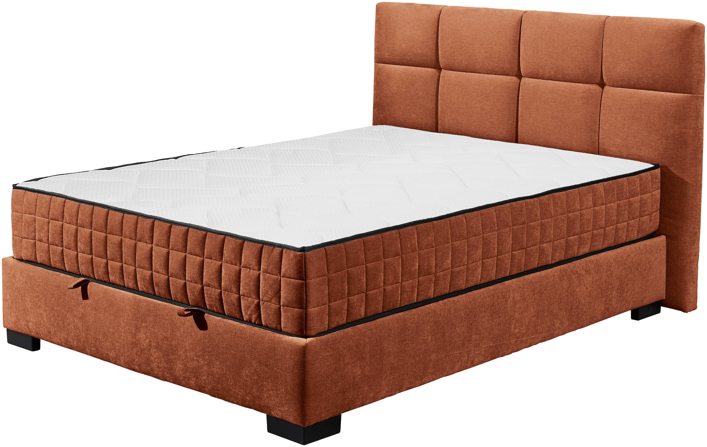 ED EXCITING DESIGN Boxbett »Nagol« mit Bettkasten, mit Wendematratze, erhältlich in verschiedenen Breiten