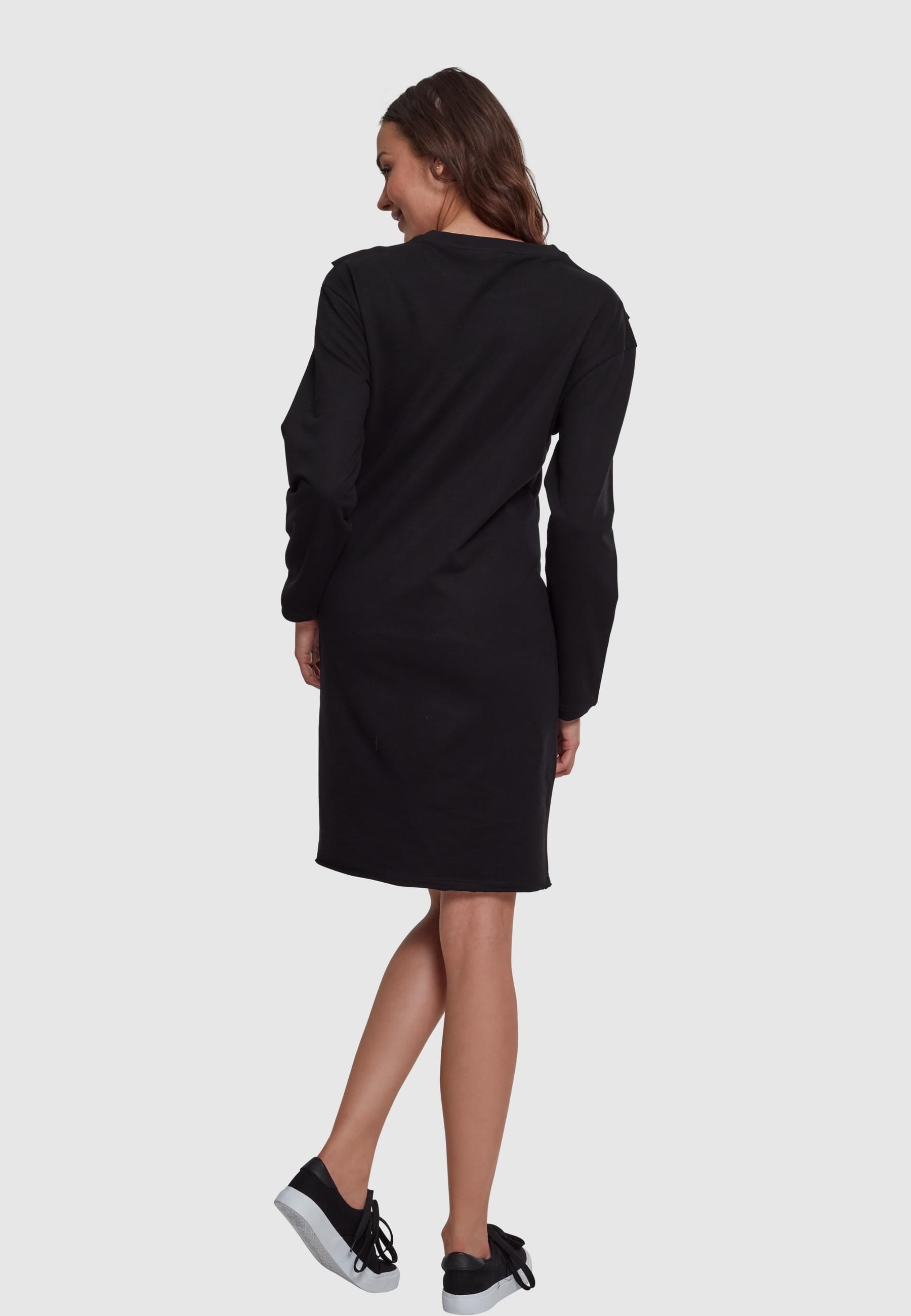 URBAN CLASSICS Shirtkleid »Urban Classics Damen Ladies Terry Volant Dress«, (1 tlg.)