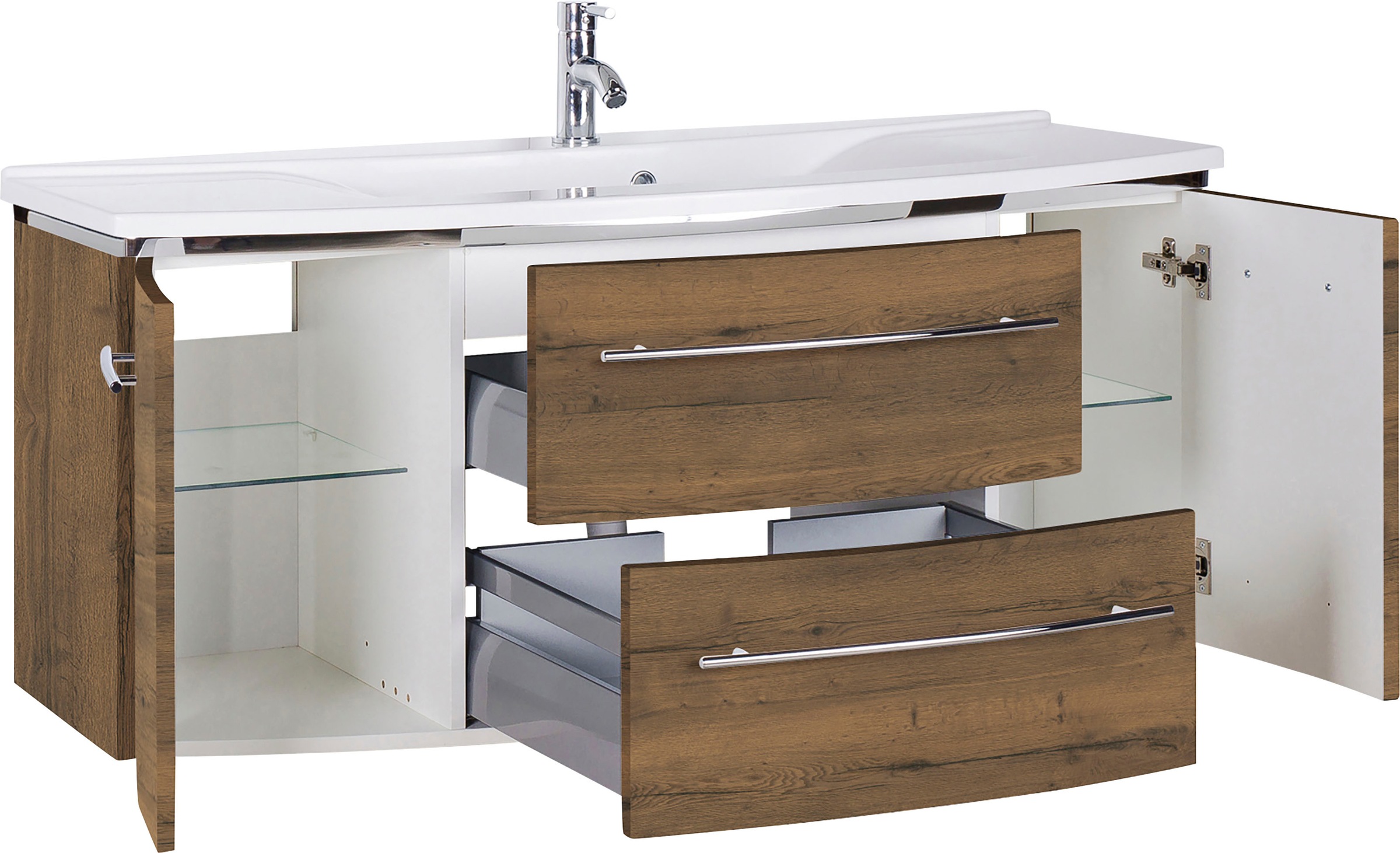 MARLIN Waschtisch »3040«, Breite 122 cm
