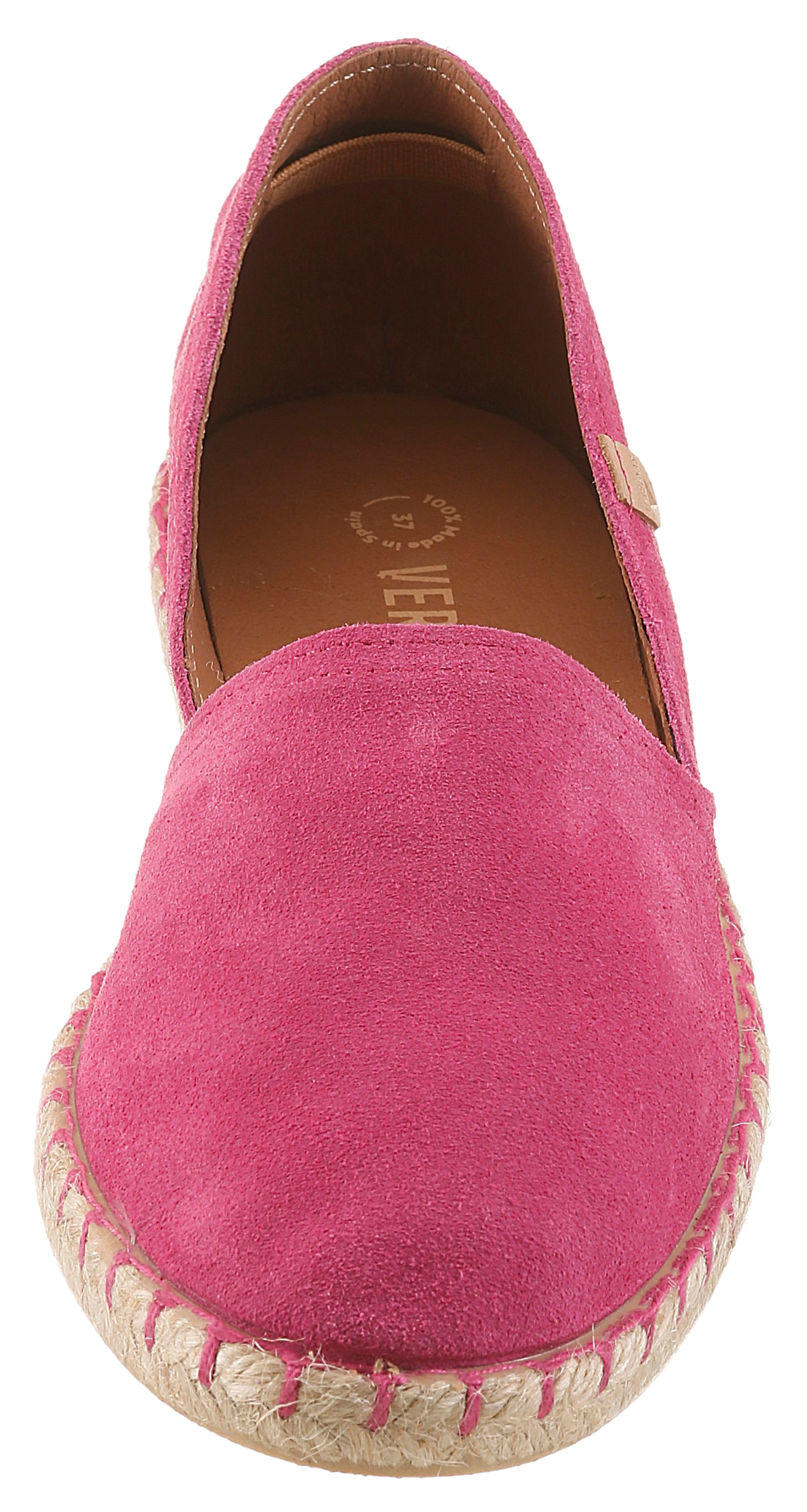 VERBENAS Espadrille »CARMEN SERRAJE«  , Schlupfschuh, Sommerschuh, Loafer mit typischem Jute-Rahmen