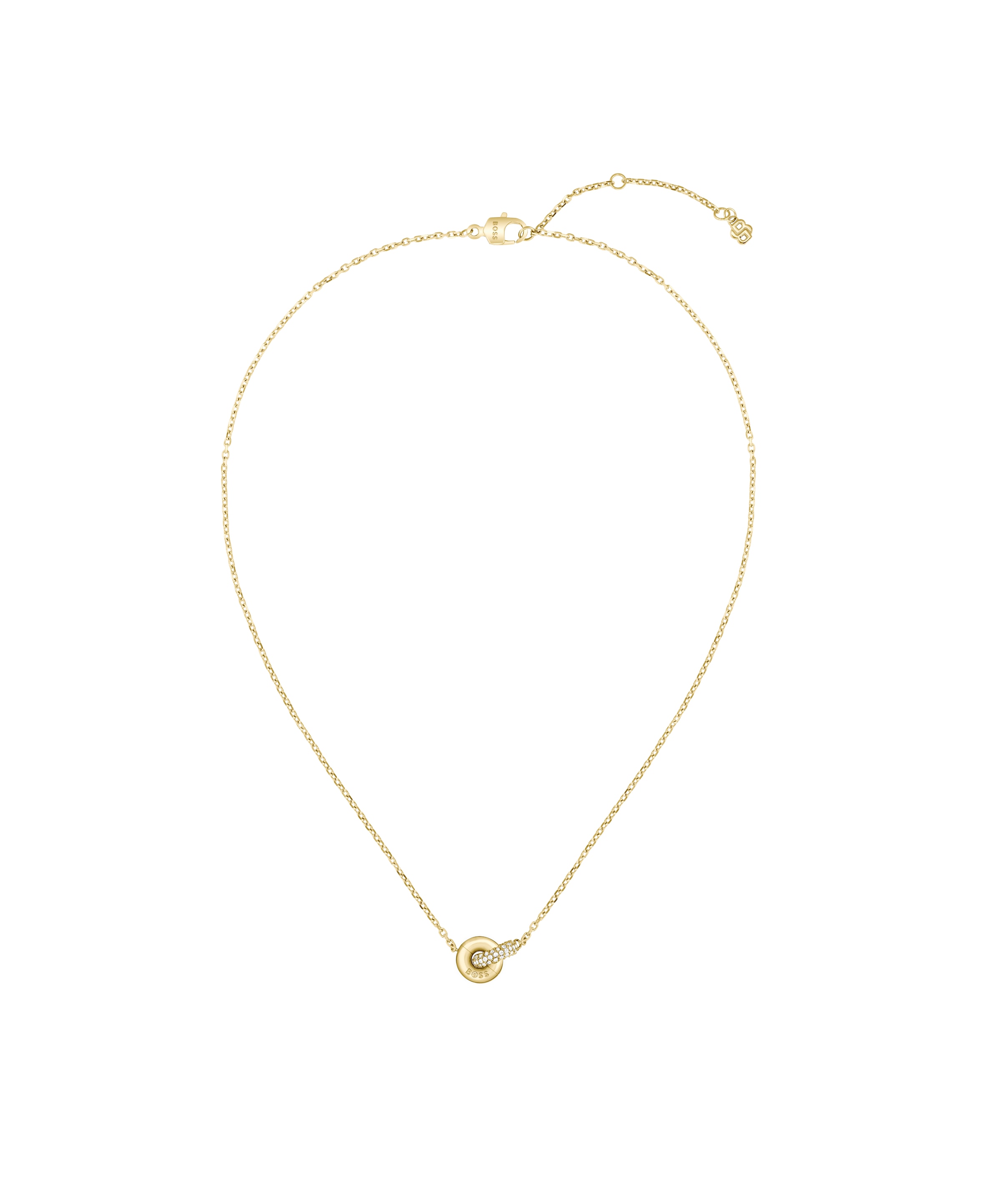 BOSS Kette mit Anhänger »LIVE PRECIOUS« mit Preciosa Crystal