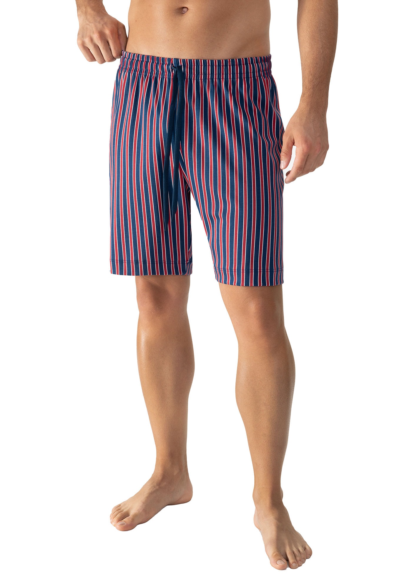 Mey Pyjamashorts "GRAPHIC STRIPES", Interlock-Jersey