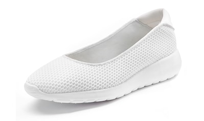 Ballerina, Freizeitschuh, Slipper, Halbschuh, Sneaker Slip-In, leichte Mesh-Optik