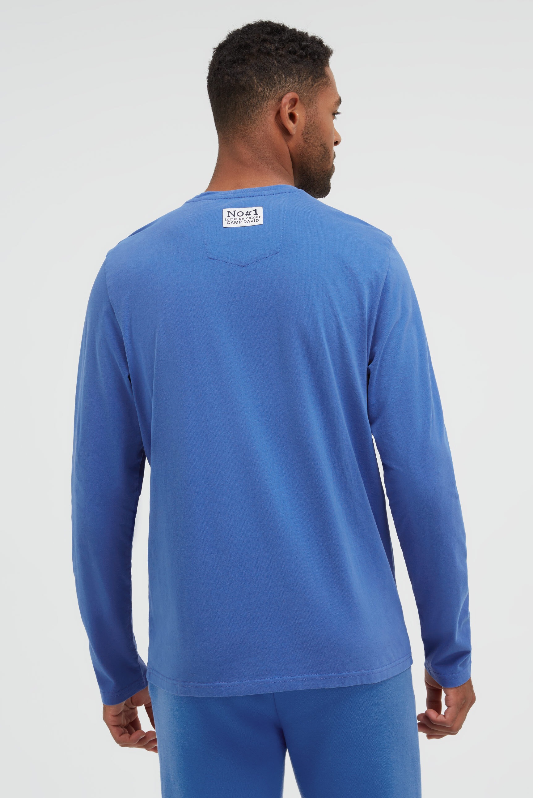 CAMP DAVID Rundhalsshirt aus Baumwolle