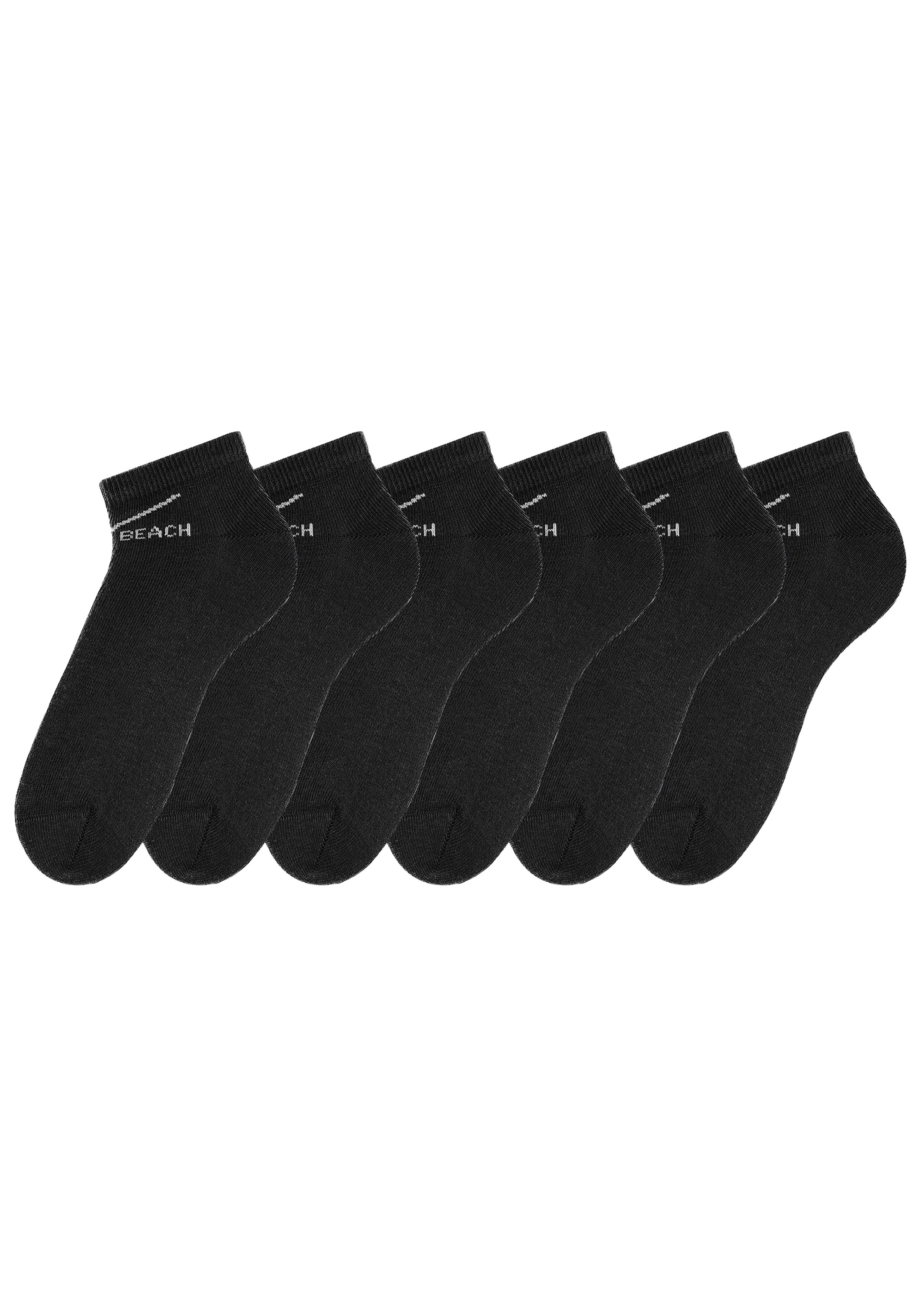 Venice Beach Sneakersocken, (Packung, 6 Paar), perfekte Passform durch LYCRA-Anteil