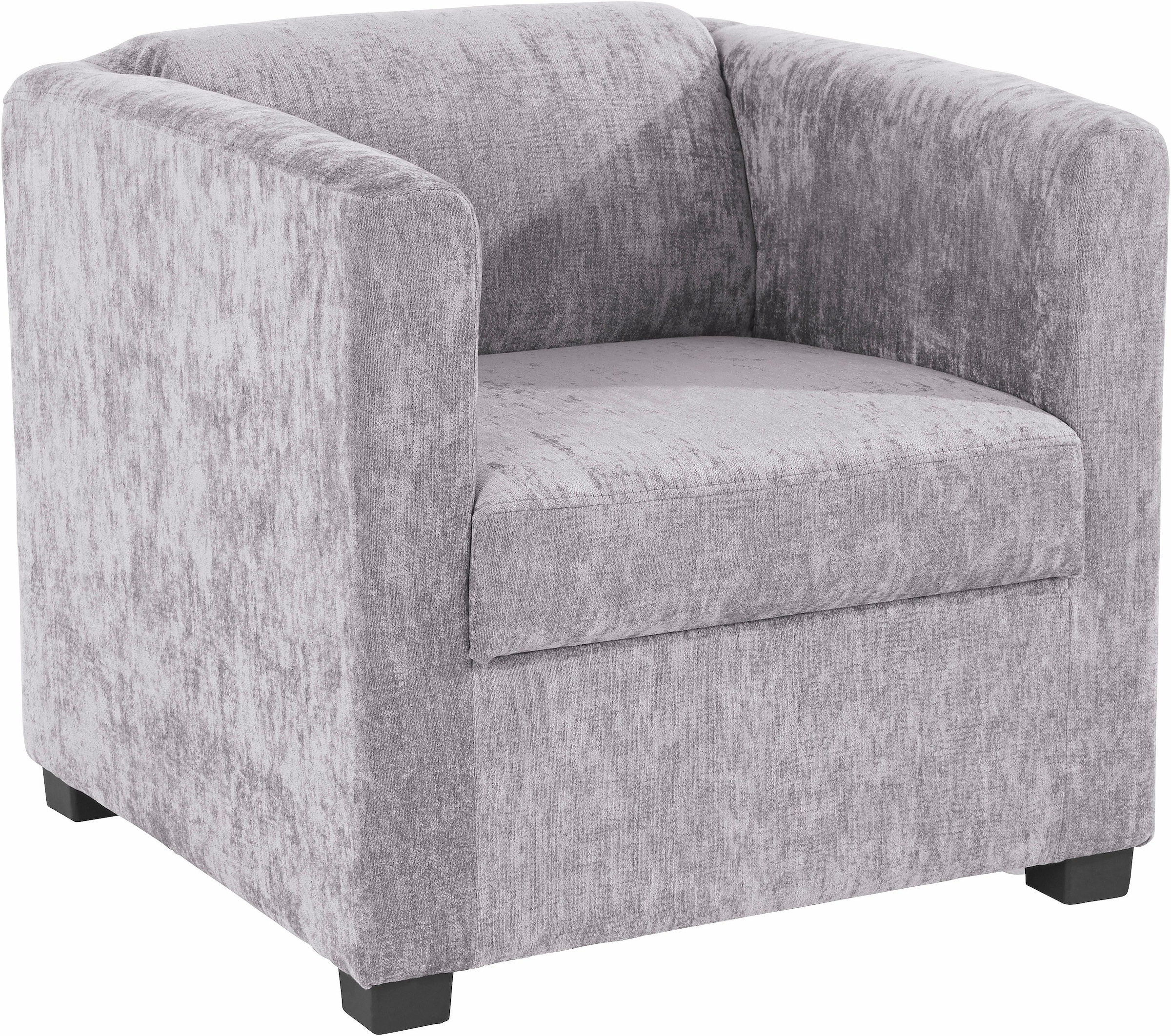 Home affaire Sessel "Bob Cocktailsessel, Clubsessel, Loungesessel" in versc günstig online kaufen