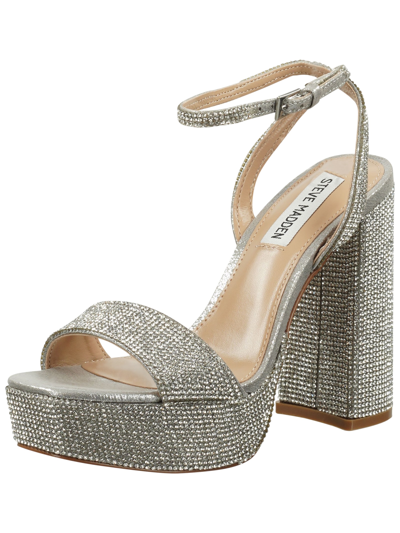 STEVE MADDEN High-Heel-Sandalette "STEVE MADDEN Sandalen Textil" günstig online kaufen