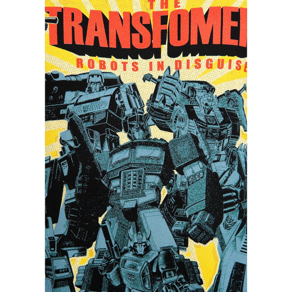 LOGOSHIRT T-Shirt »Transformers - Robots In Disguise«, mit großem Transformers-Frontprint