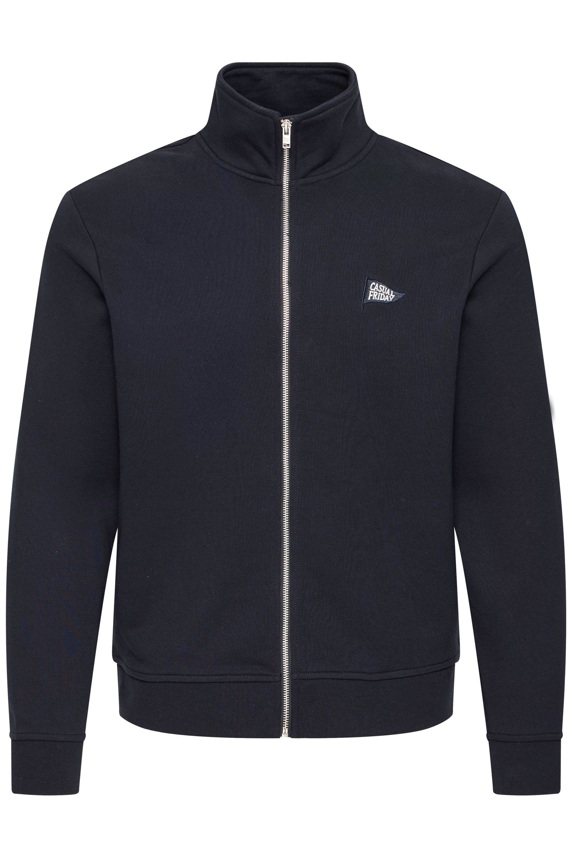 Casual Friday Sweatjacke "Trainingsjacke CFGislev" günstig online kaufen