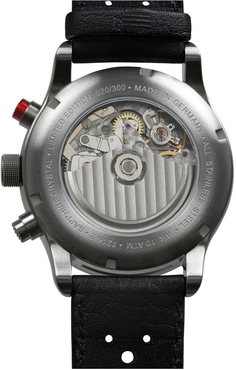 ZEPPELIN Automatikuhr »Night Cruise Alain Robert-Edition«, Armbanduhr, Herrenuhr, Datum, Saphirglas, Made in Germany