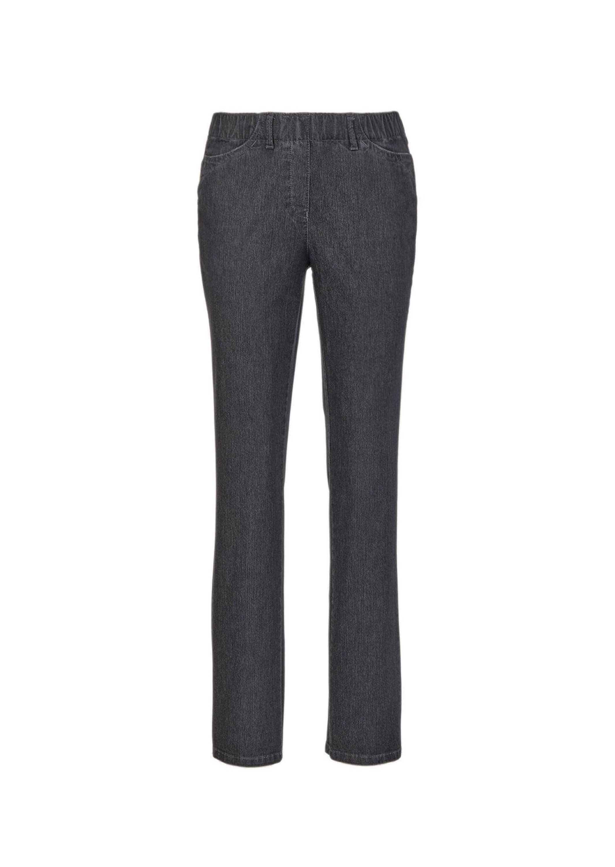 GOLDNER Regular-fit-Jeans "Edel geschmückte Jeansschlupfhose LOUISA" günstig online kaufen