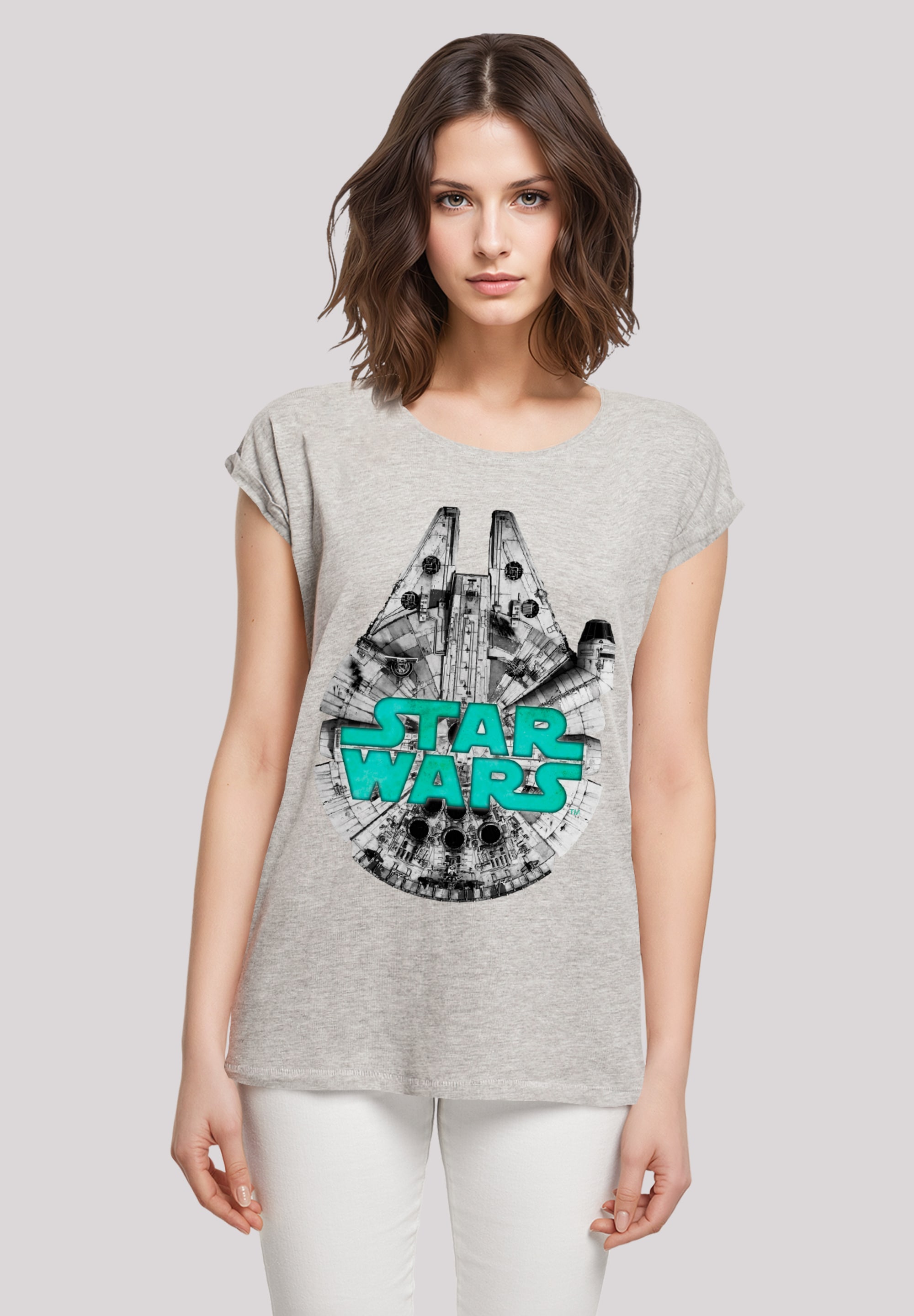 F4NT4STIC T-Shirt "Star Wars Millennium Falke Grün", Premium Qualität günstig online kaufen