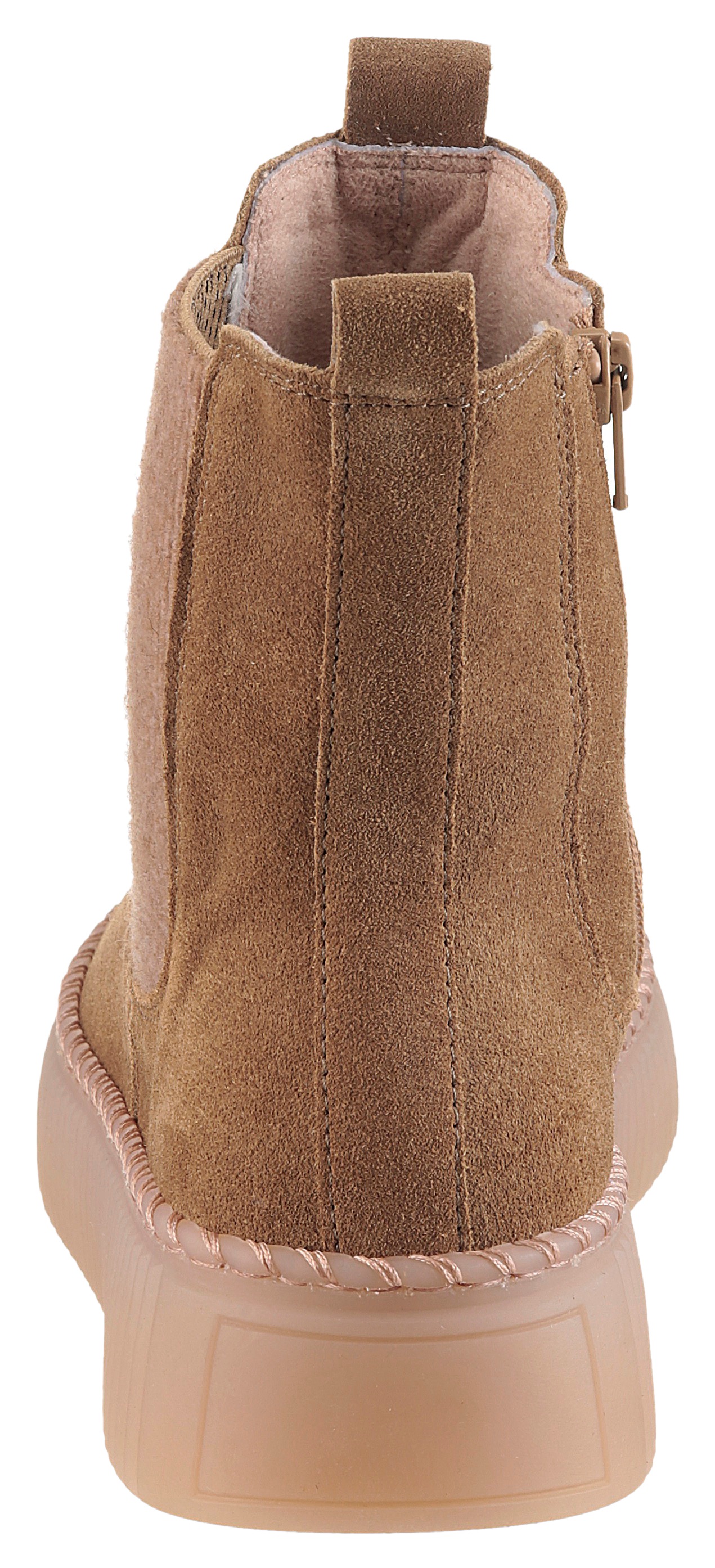 Thumbnail - Gabor Chelseaboots, Plateau, Stiefelette mit Stretcheinsatz an der Außenseite