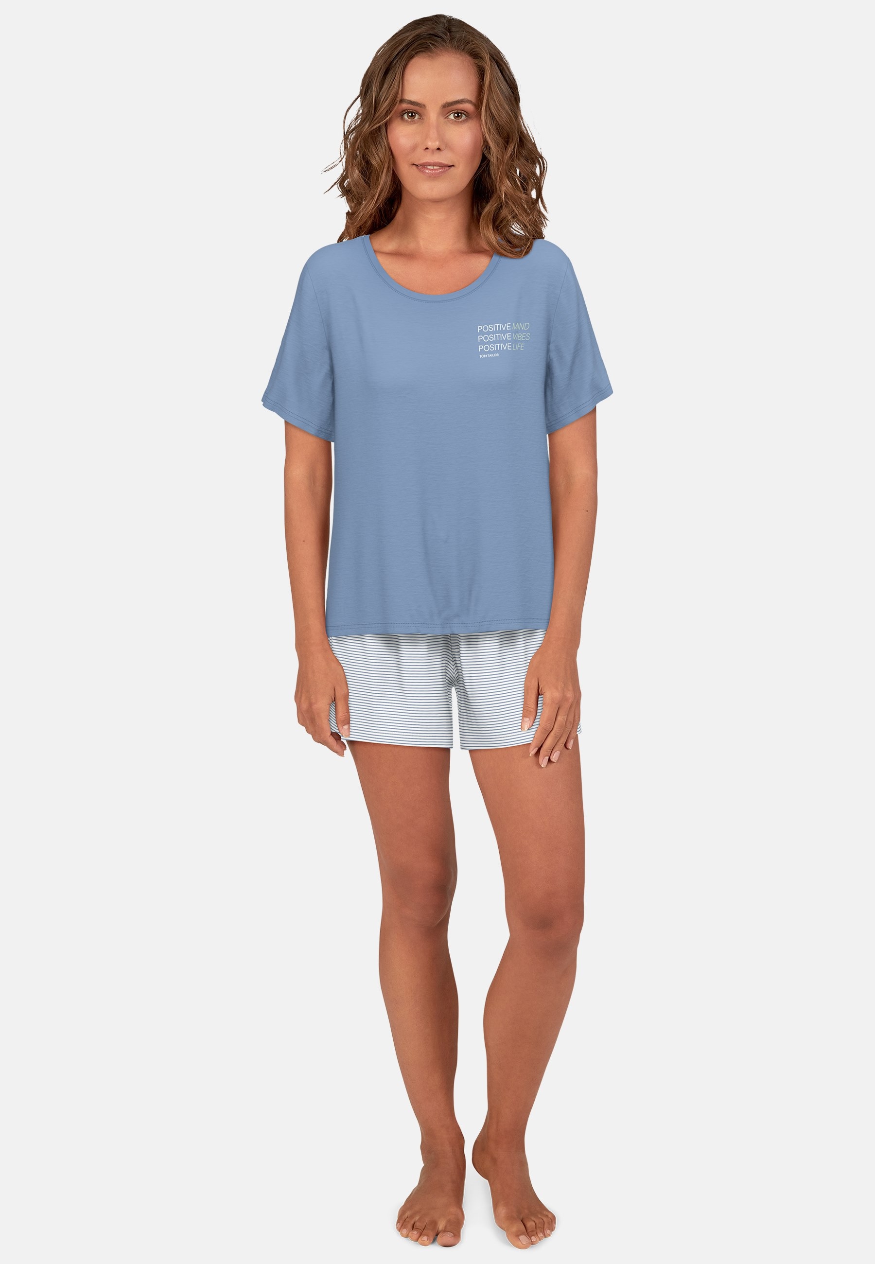 TOM TAILOR Shorty "Westport", (2 tlg.), Sommerliche Farbgebung günstig online kaufen