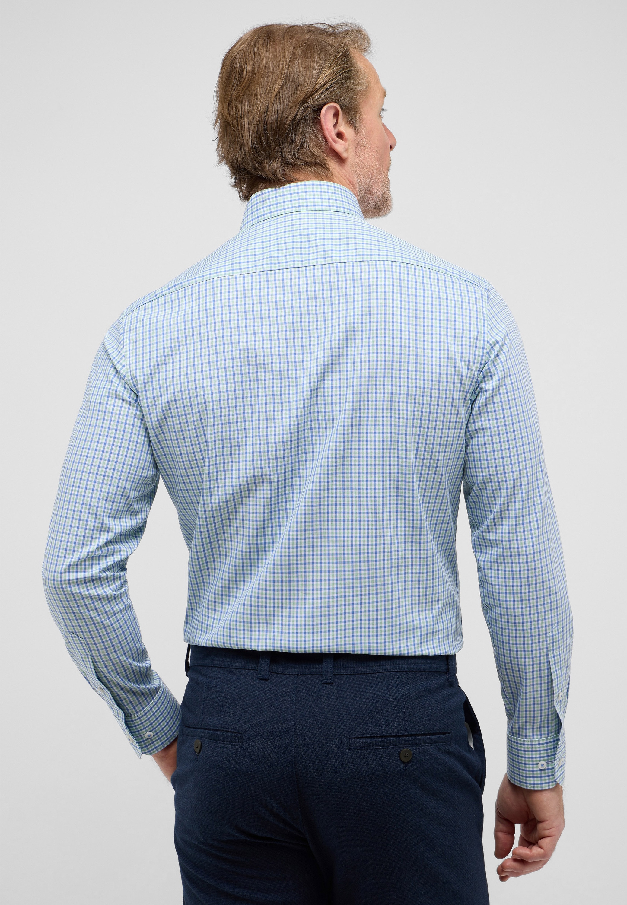 Eterna Langarmhemd »MODERN FIT«, NON IRON (bügelfrei)