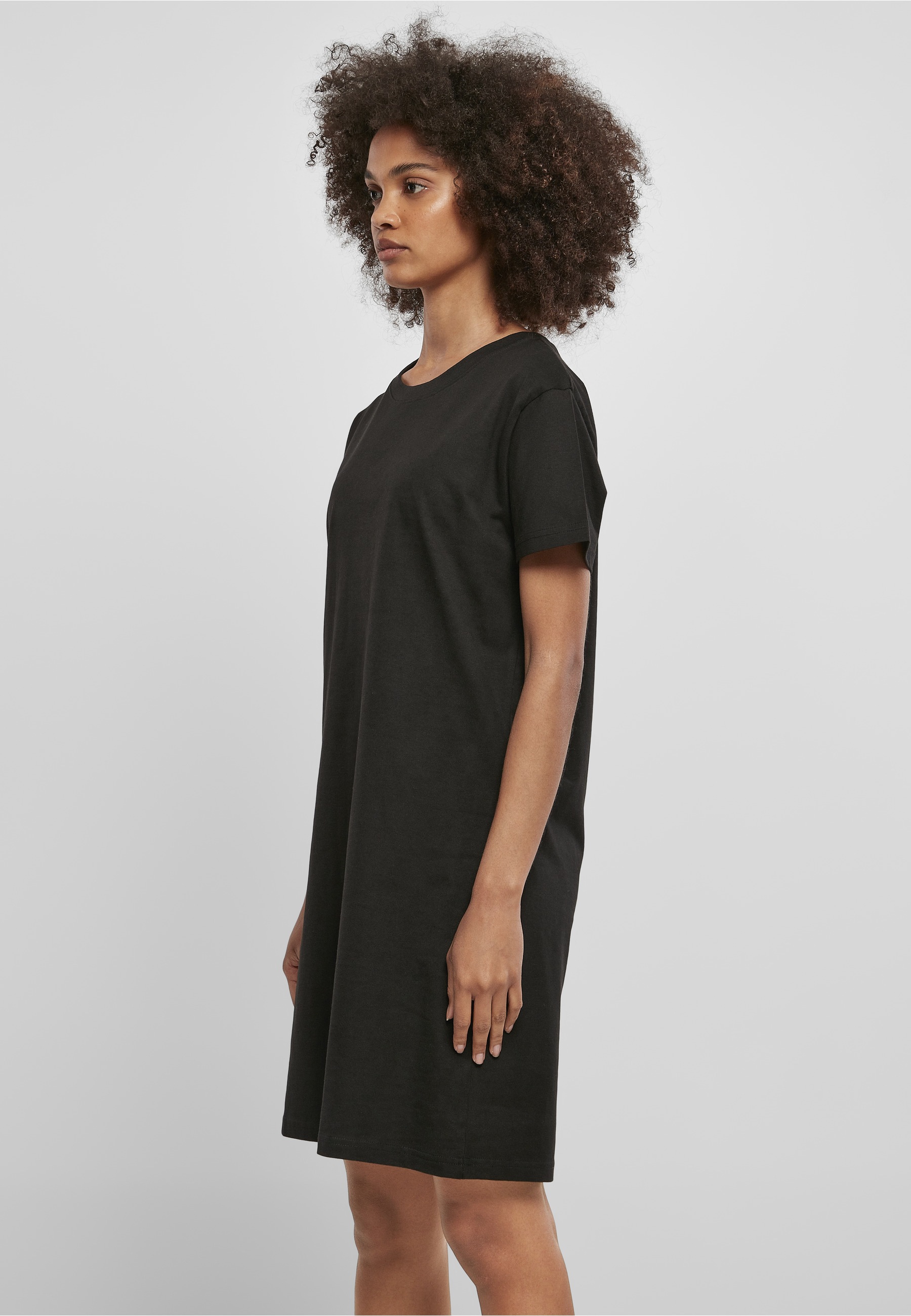 URBAN CLASSICS A-Linien-Kleid »Urban Classics Damen Ladies Recycled Cotton Boxy Tee Dress« 1 Stk. tlg.