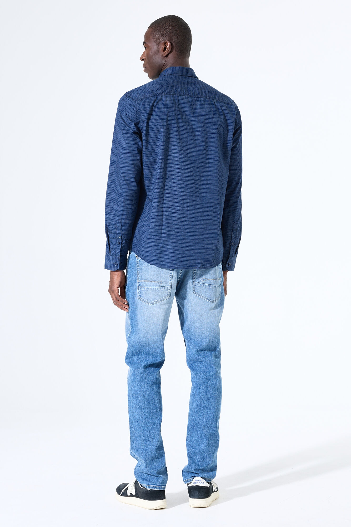 Garcia Langarmhemd mit Hemdkragen