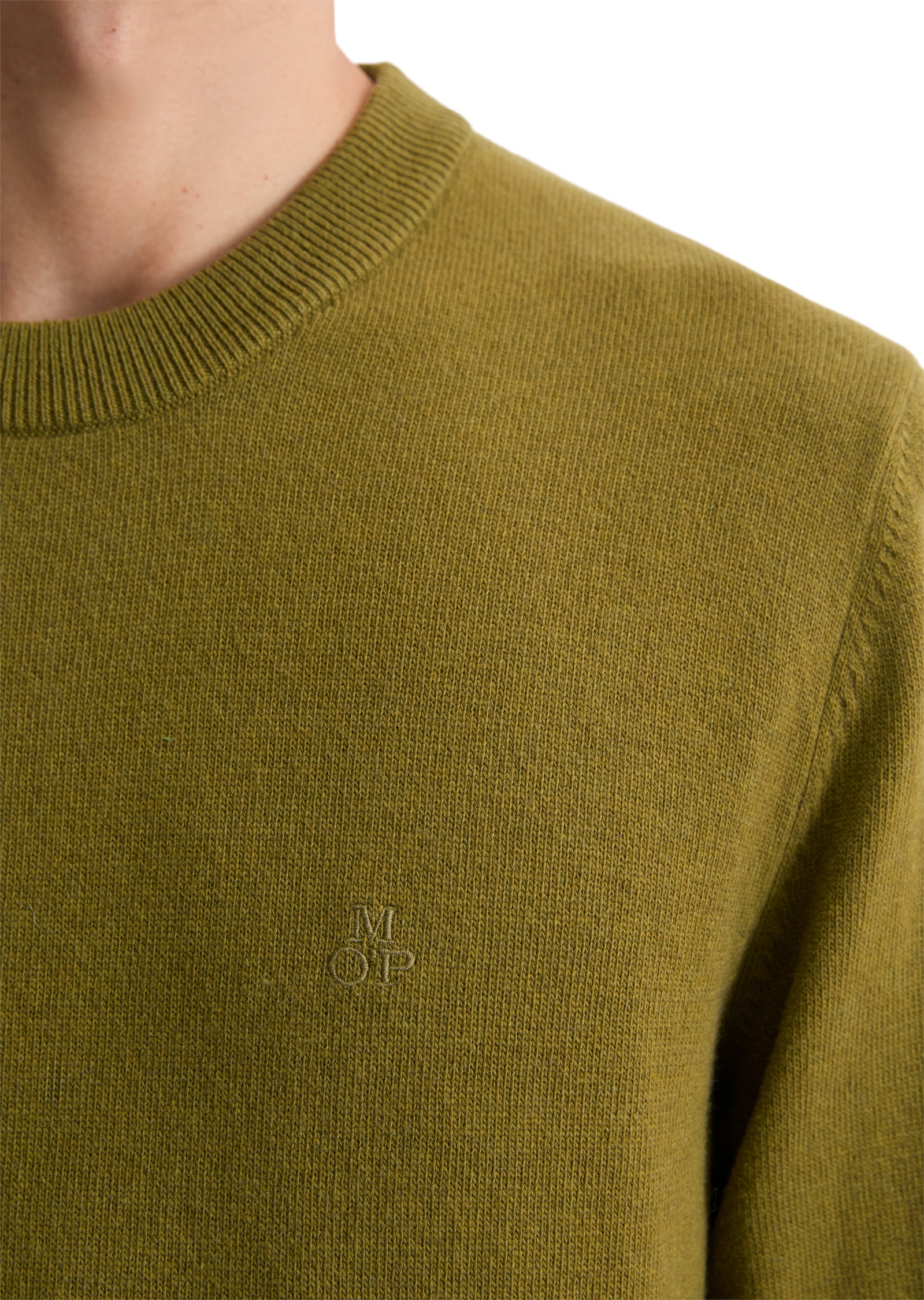 Marc O'Polo Strickpullover »aus softem Bio-Bauwoll-Schurwoll-Mix«