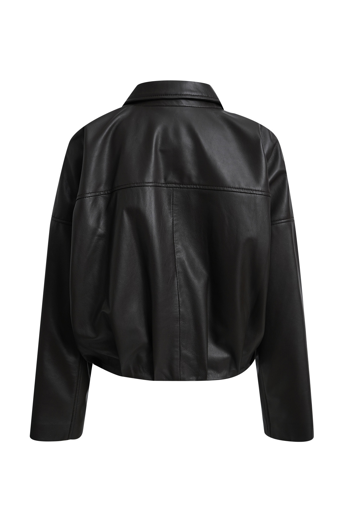 Smith & Soul Lederjacke ohne Kapuze