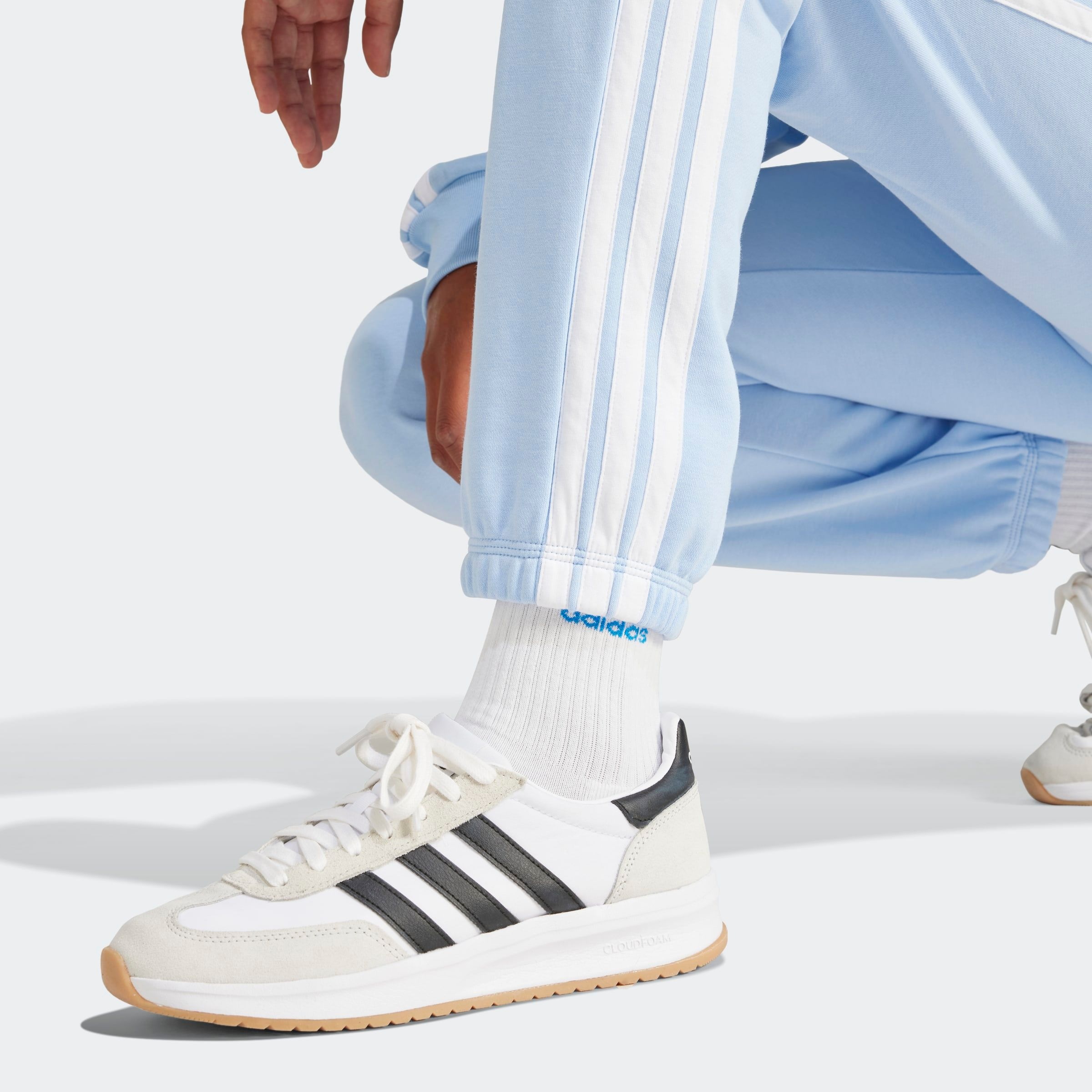 adidas Sportswear Sporthose »W 3S FT CF PT«, (1 tlg.), aus weichem French Terry Material