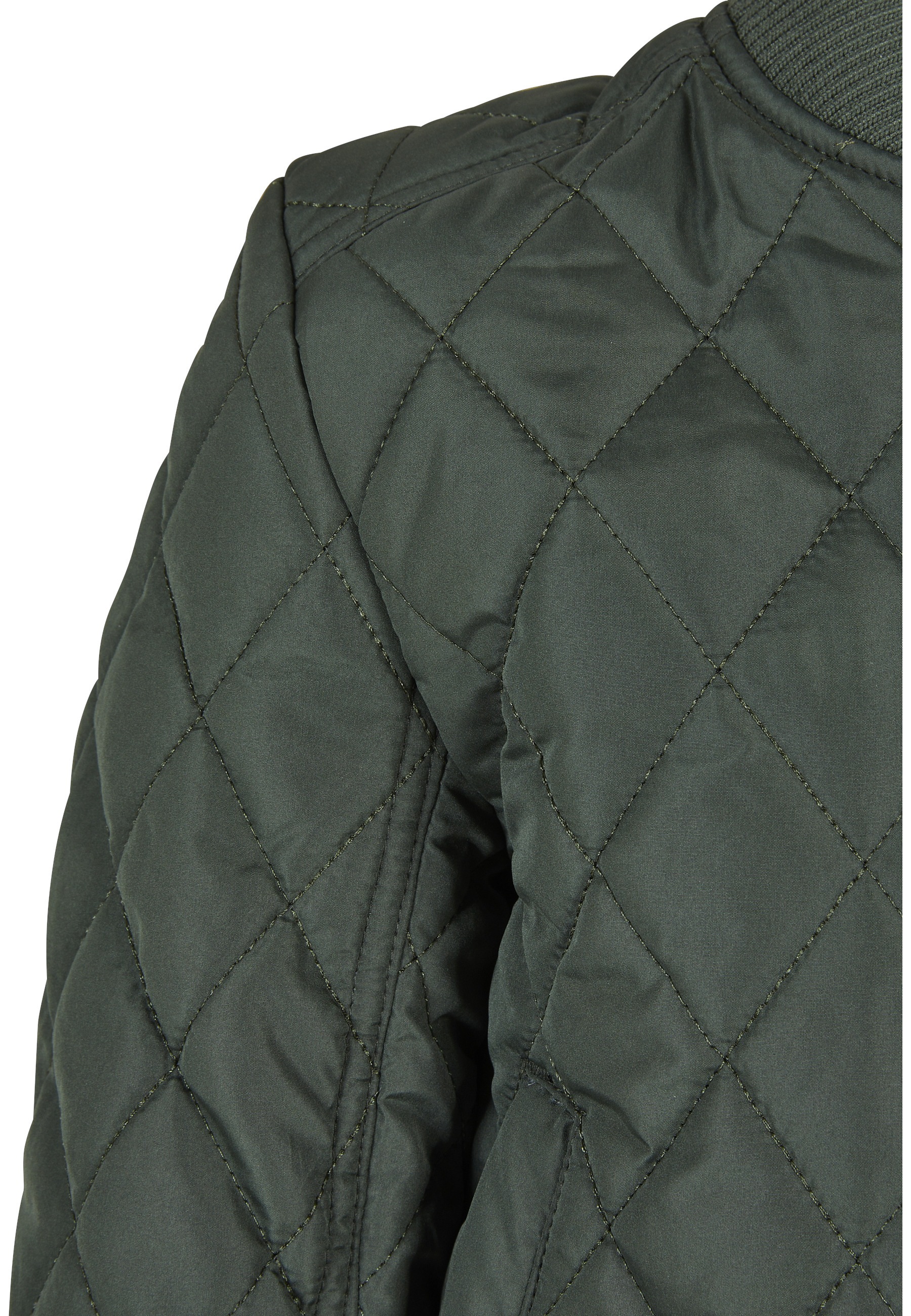 URBAN CLASSICS Allwetterjacke »Urban Classics Herren Boys Diamond Quilt Nylon Jacket« 1 Stk. tlg. ohne Kapuze