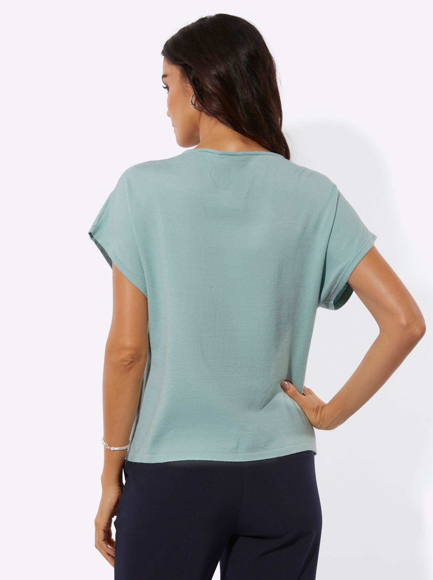 creation L Kurzarmpullover "Pullover" günstig online kaufen