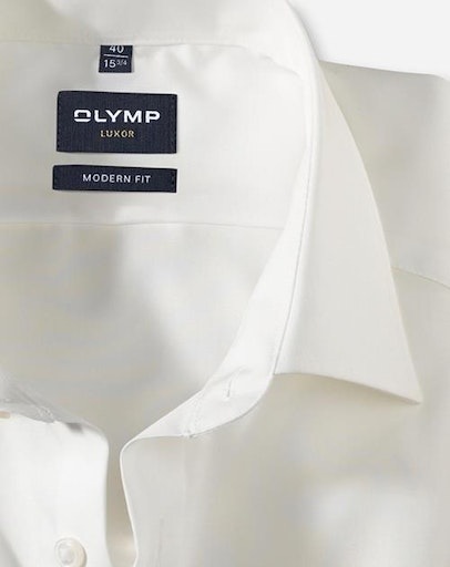 OLYMP Luxor Modern Fit Men Shirt Beige 40 5