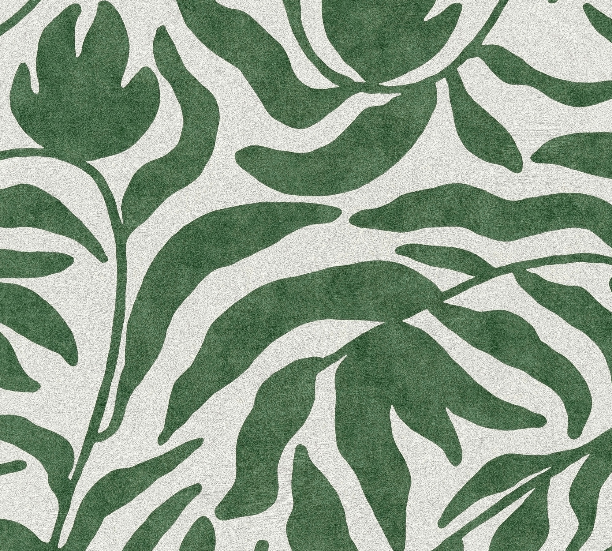 living walls Vliestapete »Cosiness Blätterranken – Vorgeleimte florale Vliestapete« botanisch | floral | matt leicht strukturiert Filigrane Blätterranken in einer ruhigen, natürlichen Gestaltung