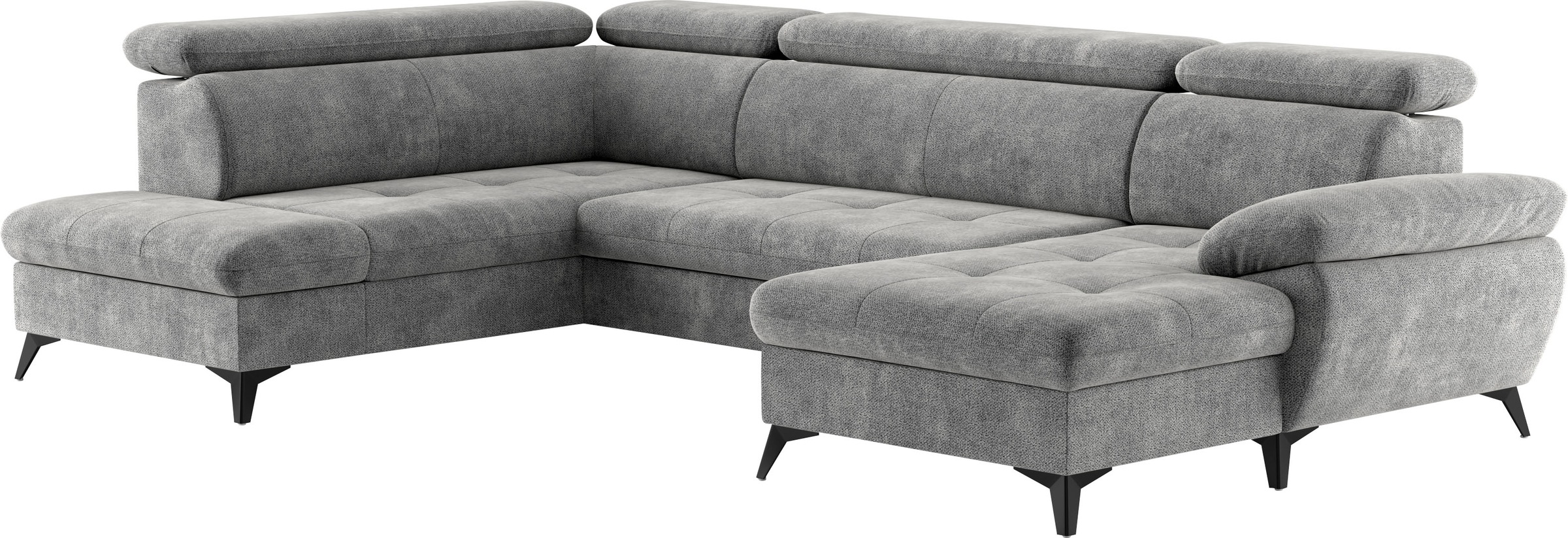 COTTA Wohnlandschaft »Hudson U-Form«, mit Kopfteilverstellung, wahlweise mit Bettfunktion & Bettkasten