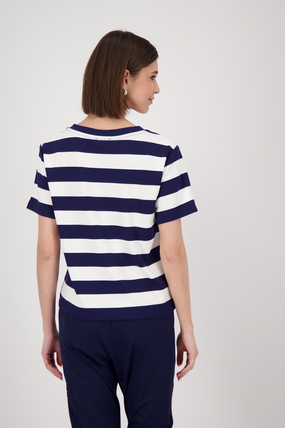 Monari Sweatshirt "Sweatshirt Blockringel", Mit Rundhalsausschnitt günstig online kaufen
