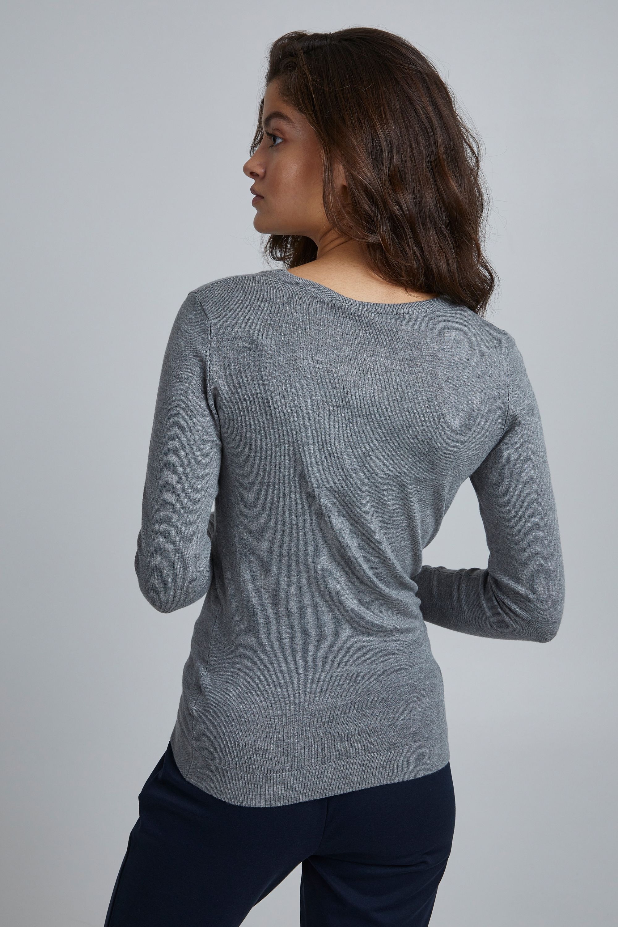 Ichi Strickpullover »Langarmshirt IHMafa«