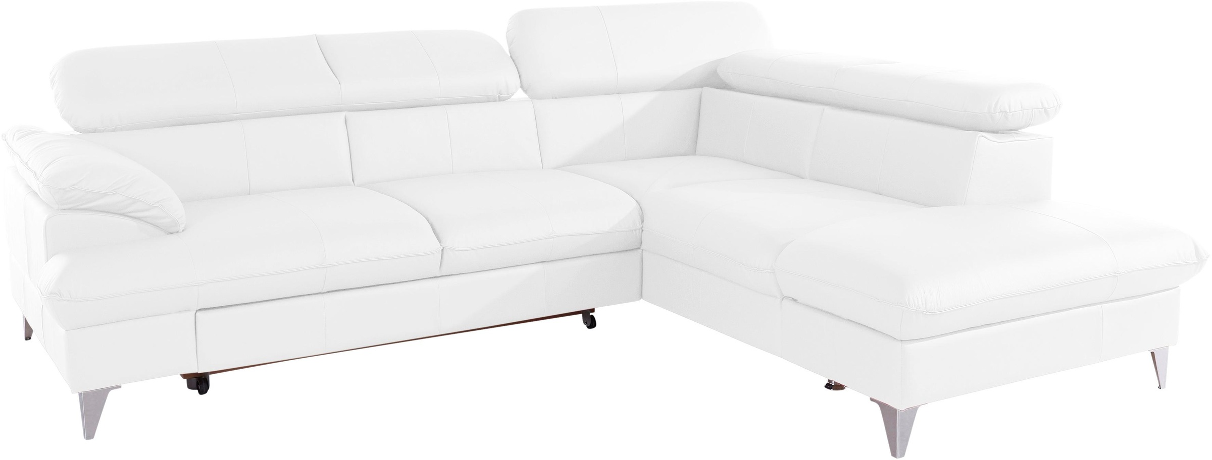 COTTA Ecksofa "Caluso L-Form", mit Kopfteilverstellung, wahlweise mit Bettf günstig online kaufen