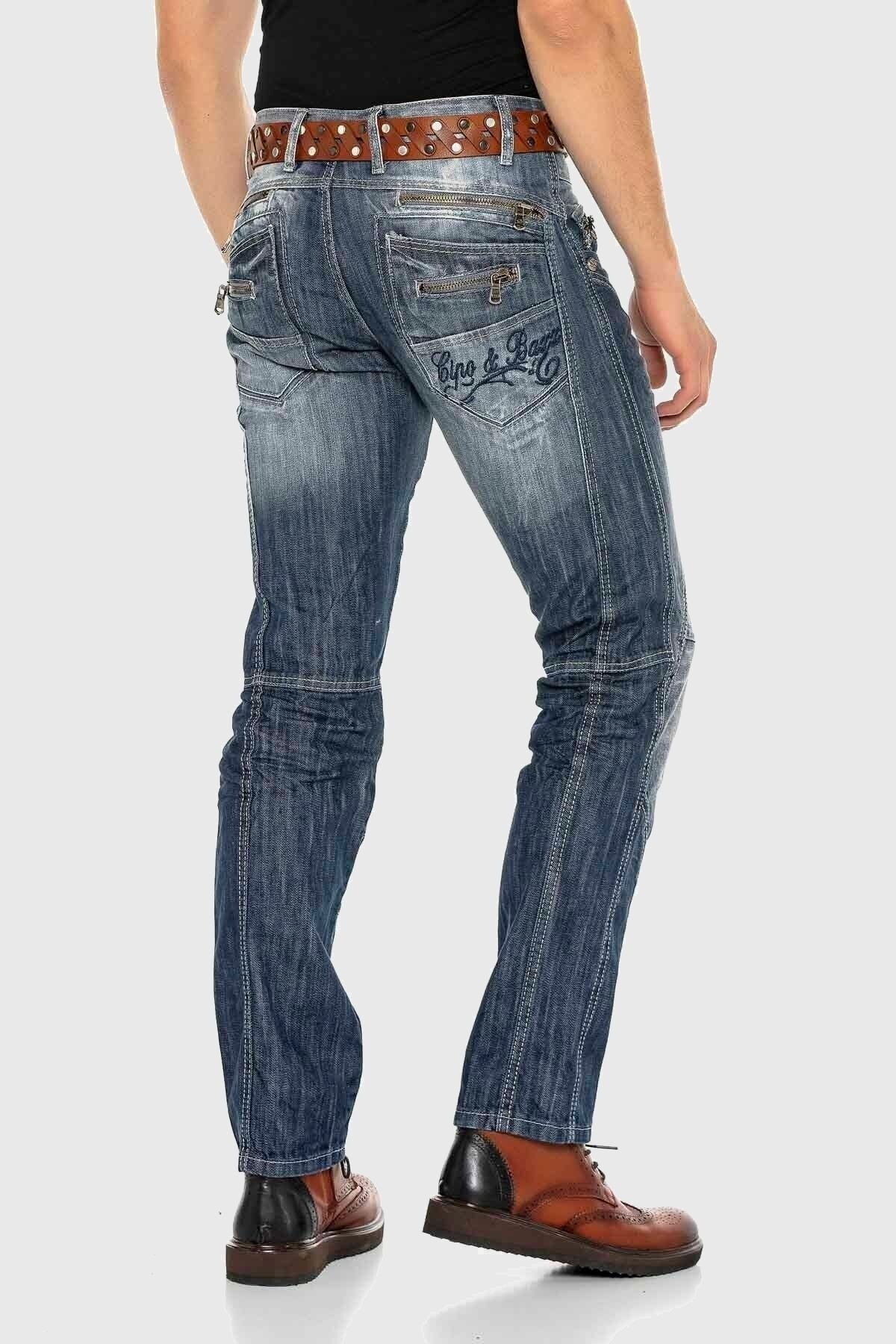 Cipo & Baxx 5-Pocket-Jeans »Jeans«, im Used-Look