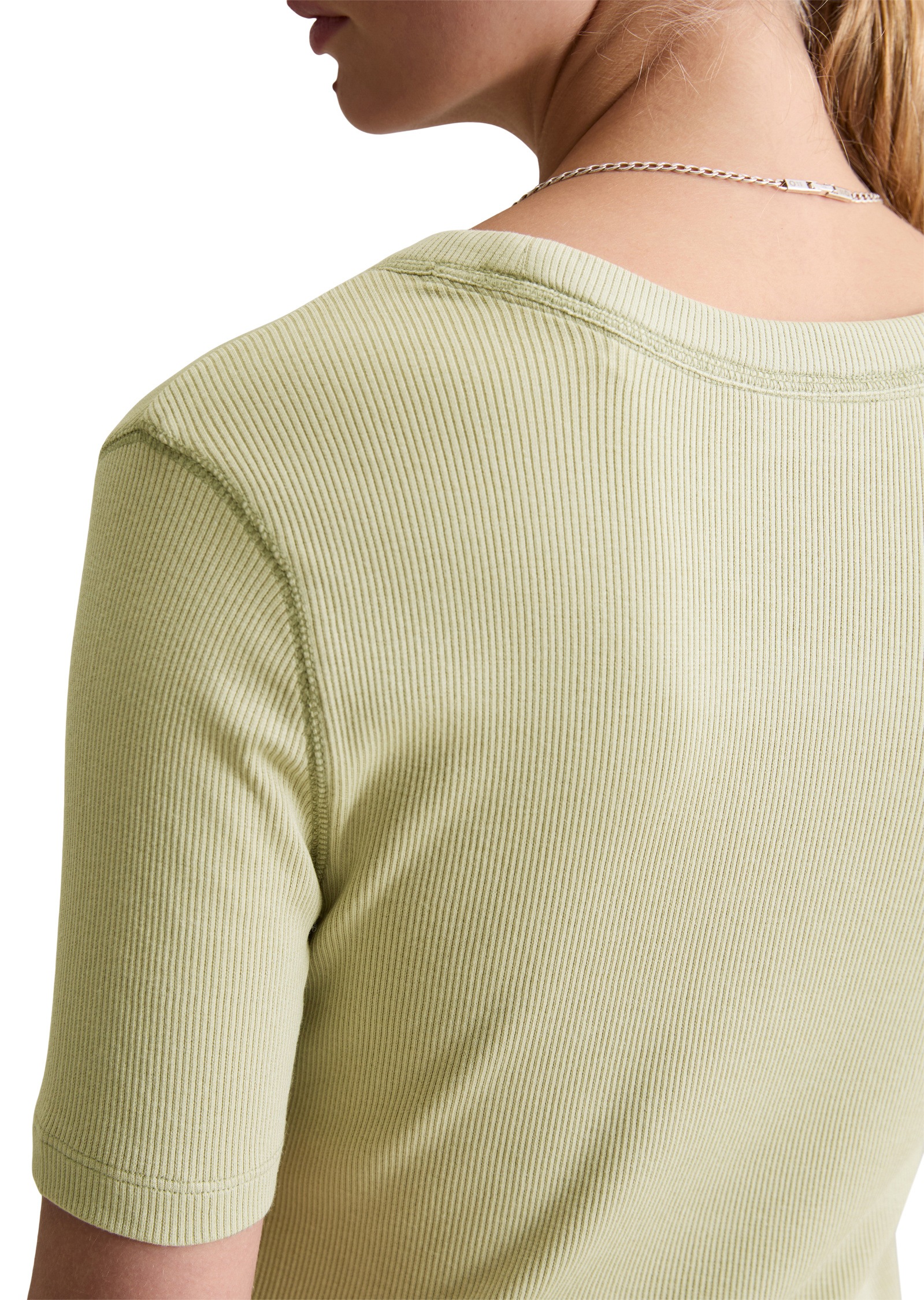 Marc O'Polo DENIM T-Shirt »aus softem Bio-Baumwolle-Modal-Stretch-Jersey«