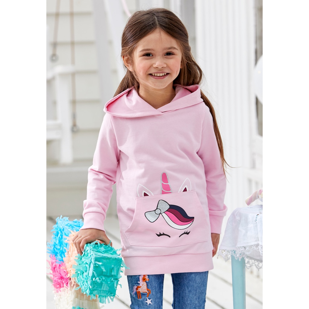 KIDSWORLD Longsweatshirt »für kleine Mädchen«