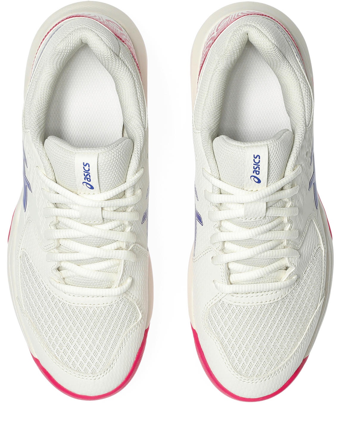 Tennisschuh ASICS "GEL-DEDICATE 8 CLAY", Damen, Gr. 39,5, cream, schwarz cobalt, Synthetik, Schuhe, Sandplatzschuhe für Ascheplätze 3