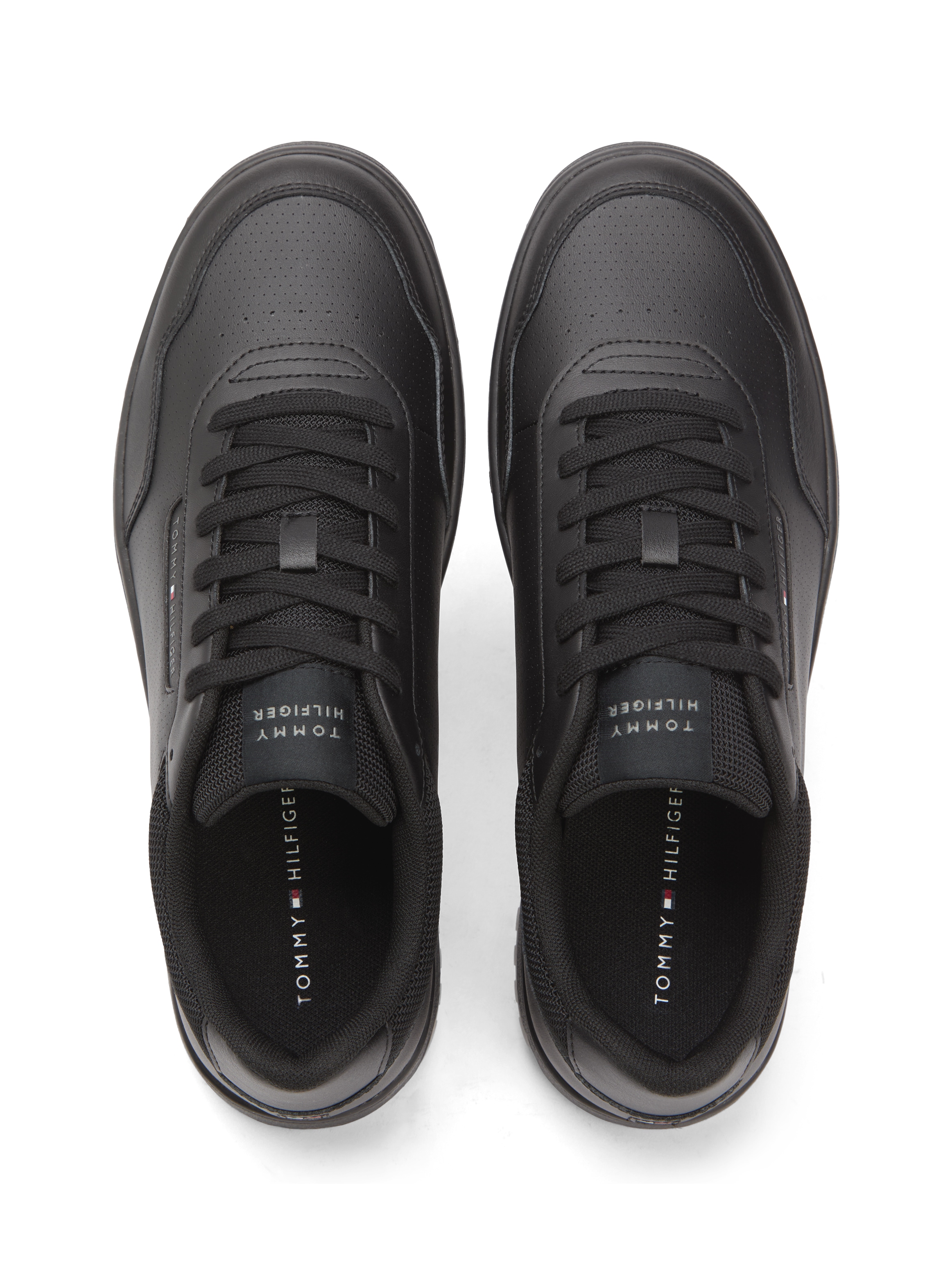 Tommy Hilfiger Sneaker »BASKET CORE LITE LTH BLOCK«  , Freizeitschuh, Halbschuh, Schnürschuh mit seitlicher Logoverzierung
