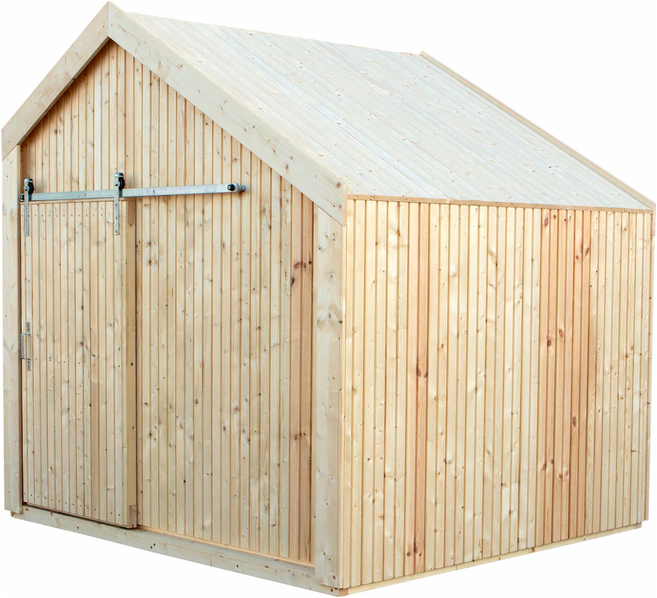 PLUS Spielhaus »Cozy - 184×208 cm mit Sitzbank - unbehandelt«, Made in Europe