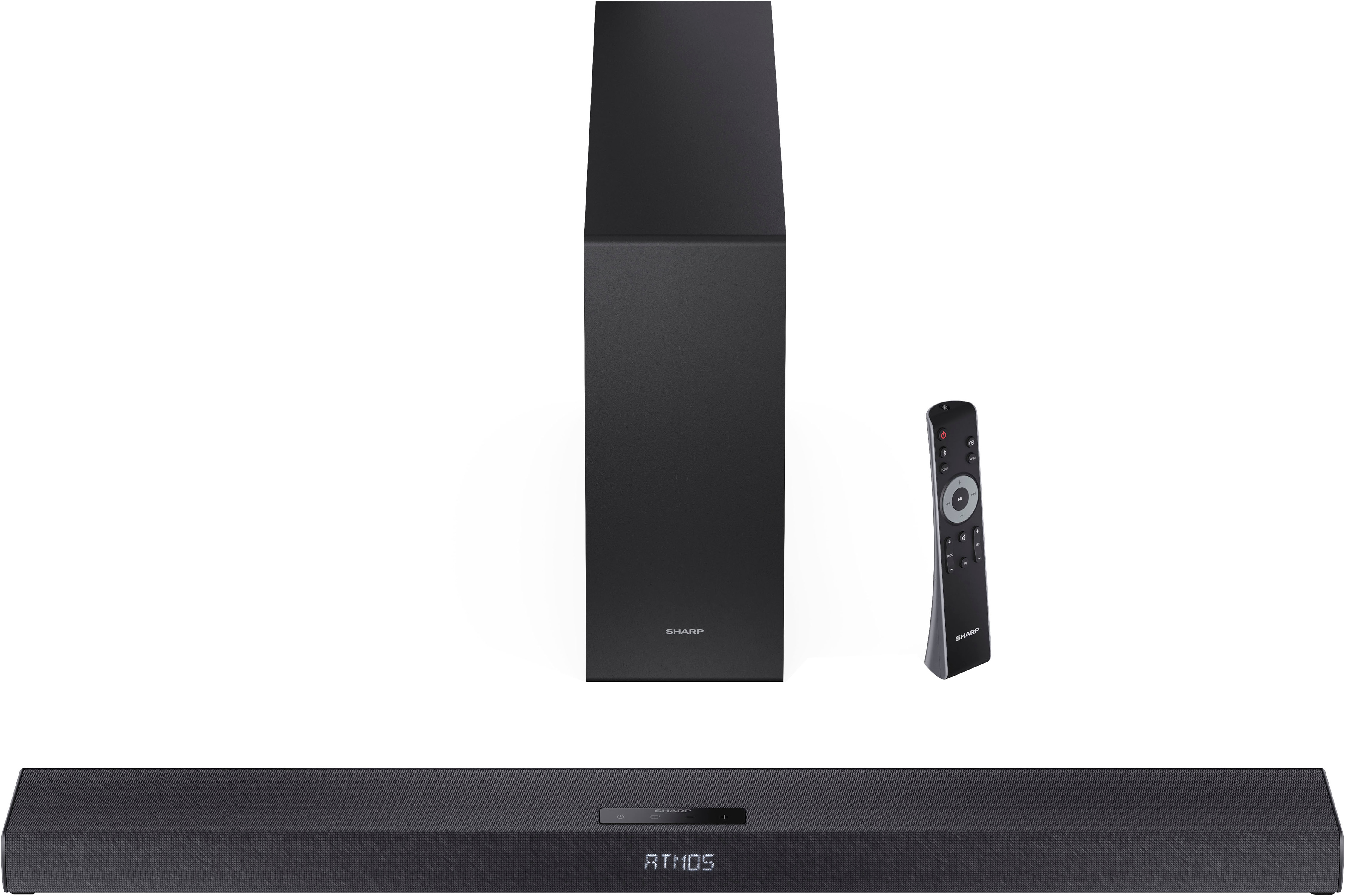 SHARP Soundbar "HT-SBW320", B:65,1cm H:3,6cm T:7,4cmschwarz, Lautsprecher